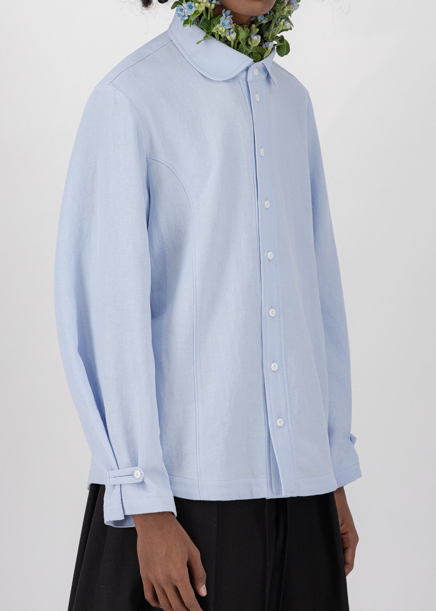 PLEASANT SHIRT_AZURE