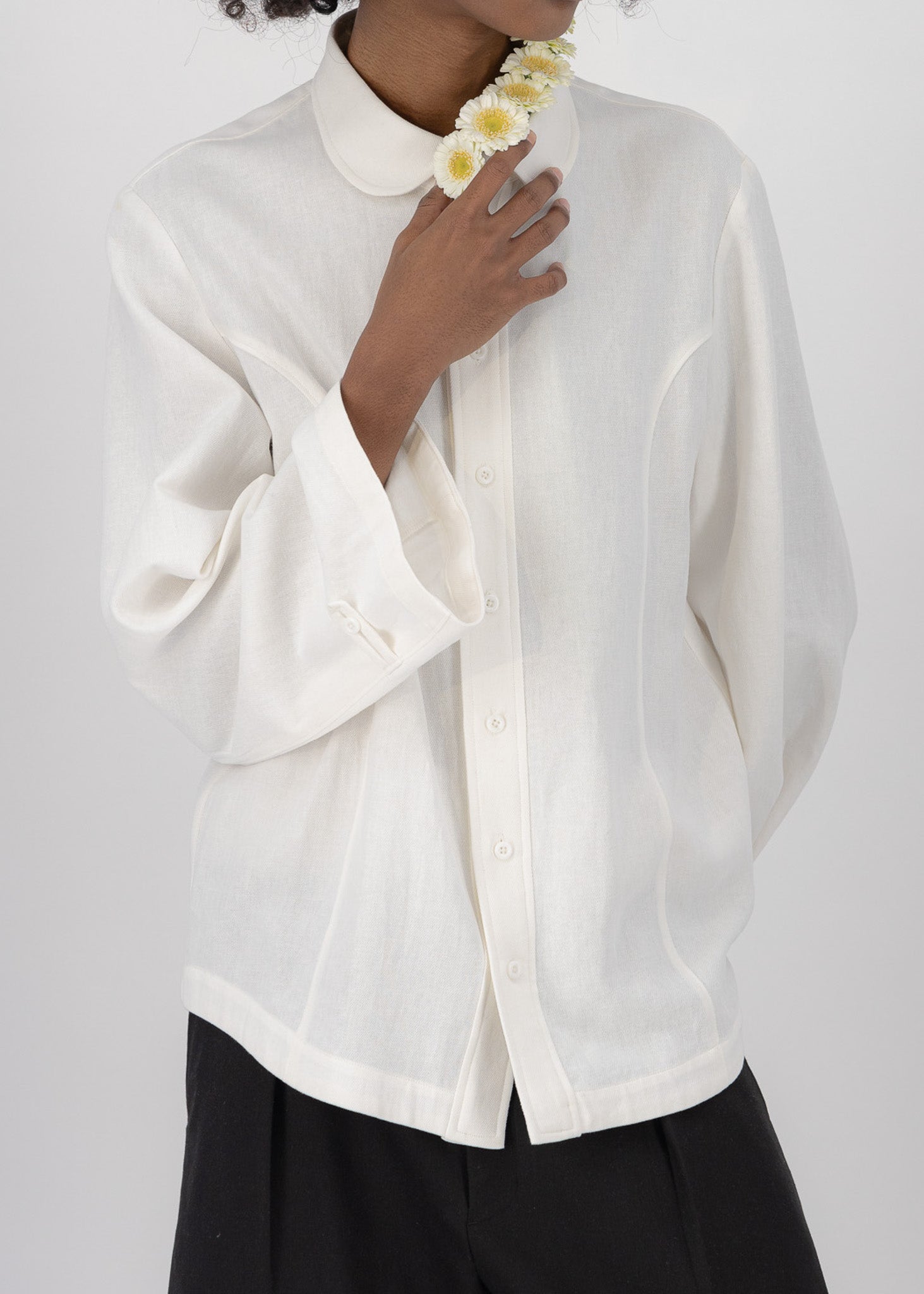 PLEASANT SHIRT_IVORY