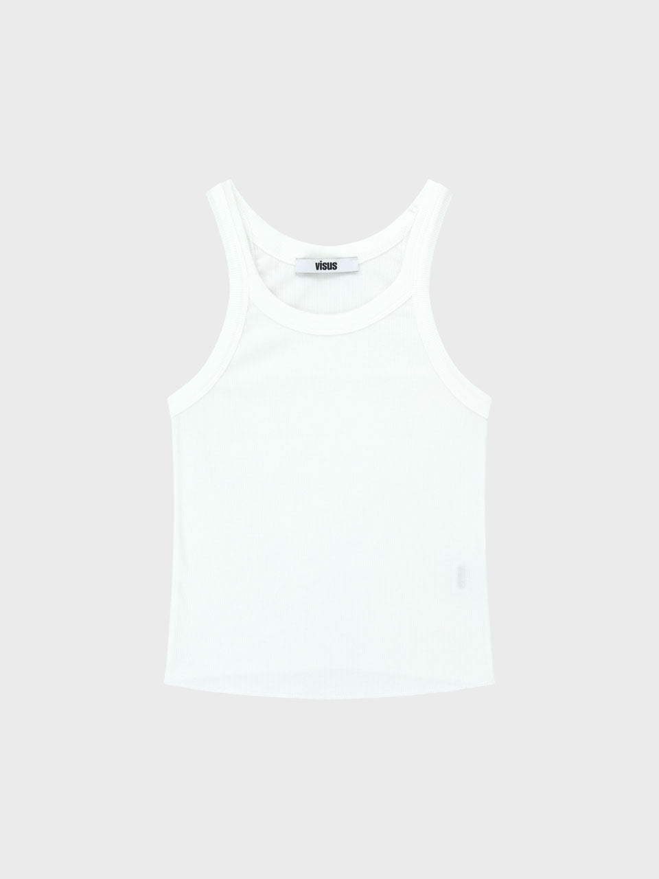 COTTON SLEEVELESS TOP_BLANC