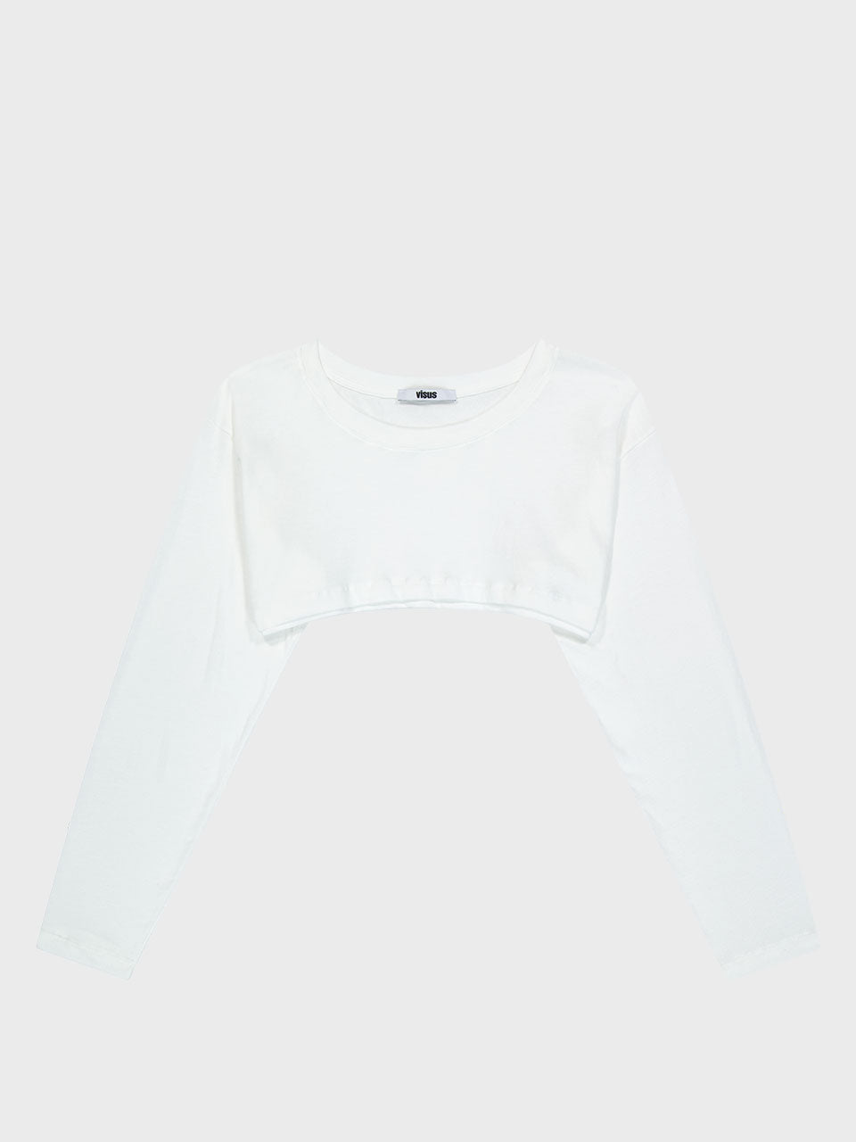 COTTON CROPPED TOP_WHITE
