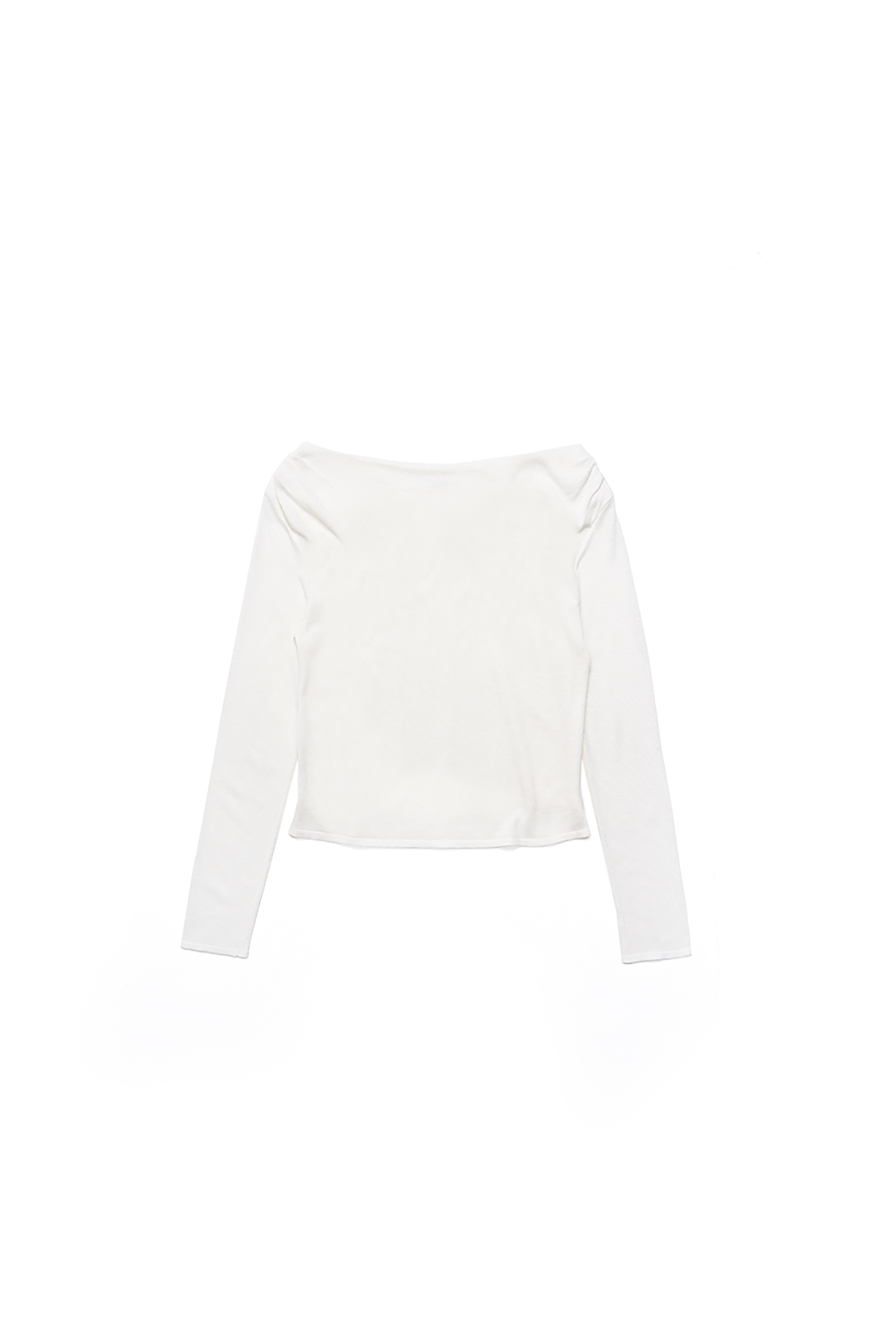 BOAT NECK KNIT_IVORY