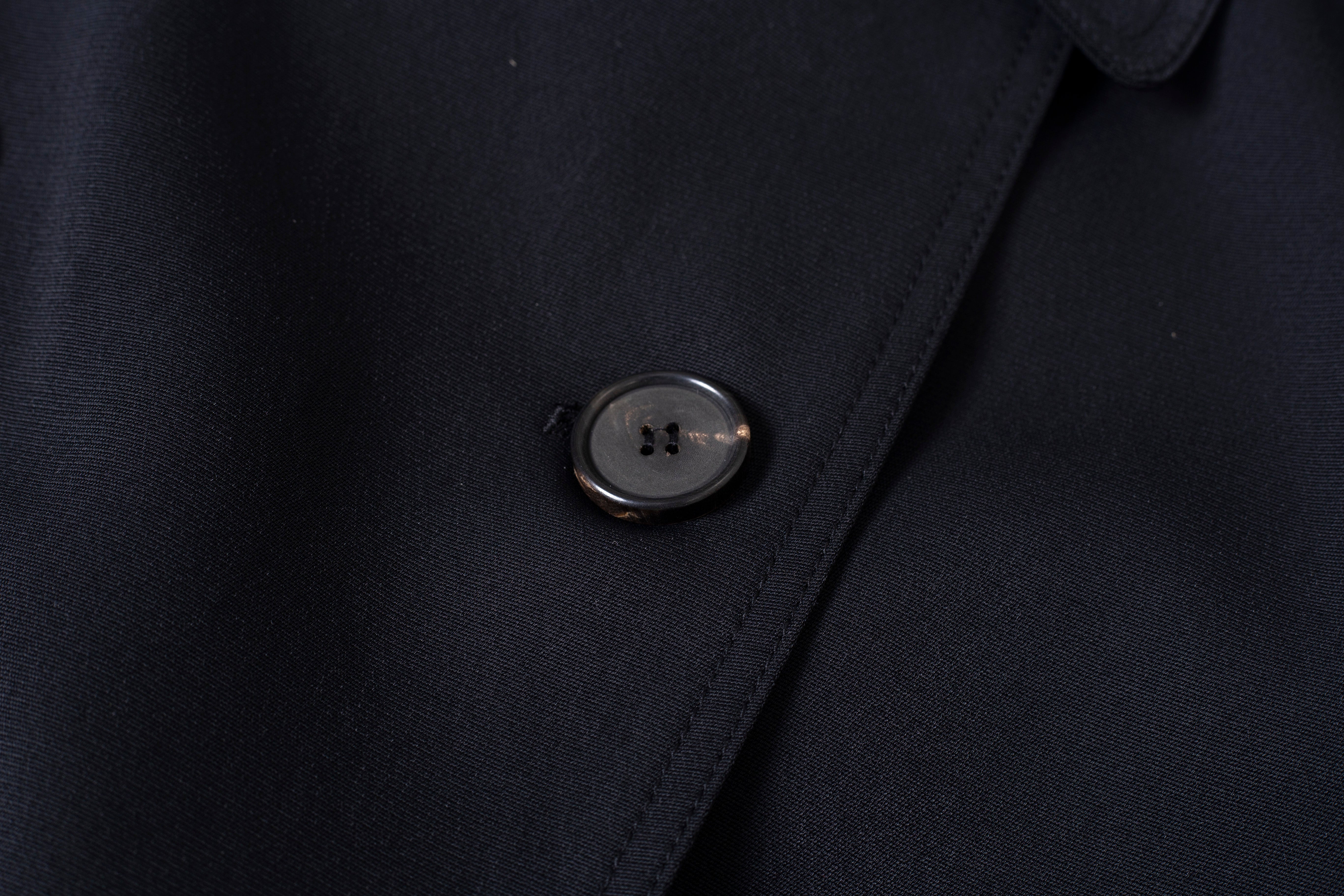 TRENCH LONG_NOIR