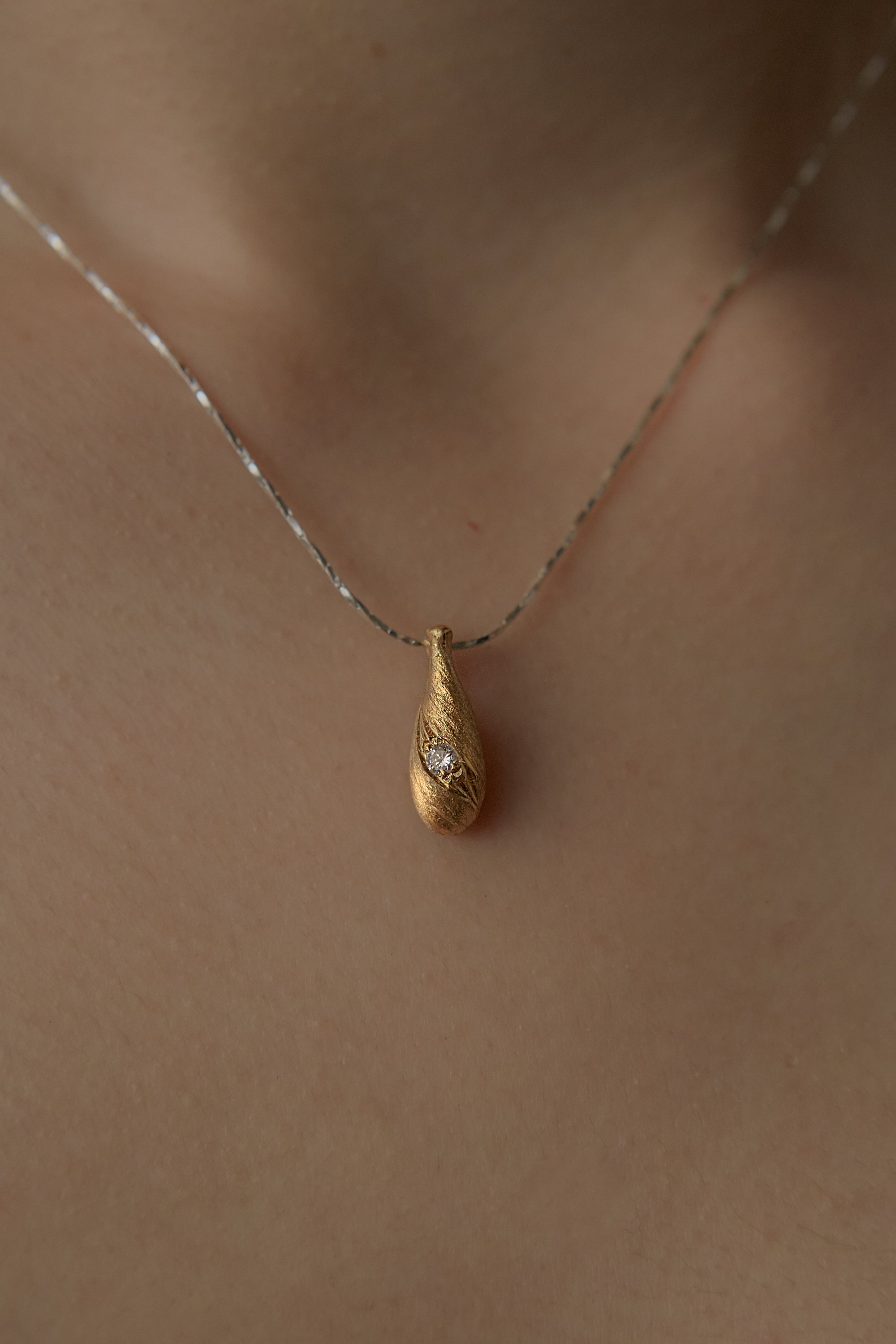 COLLIER ALLUMETTE_OR