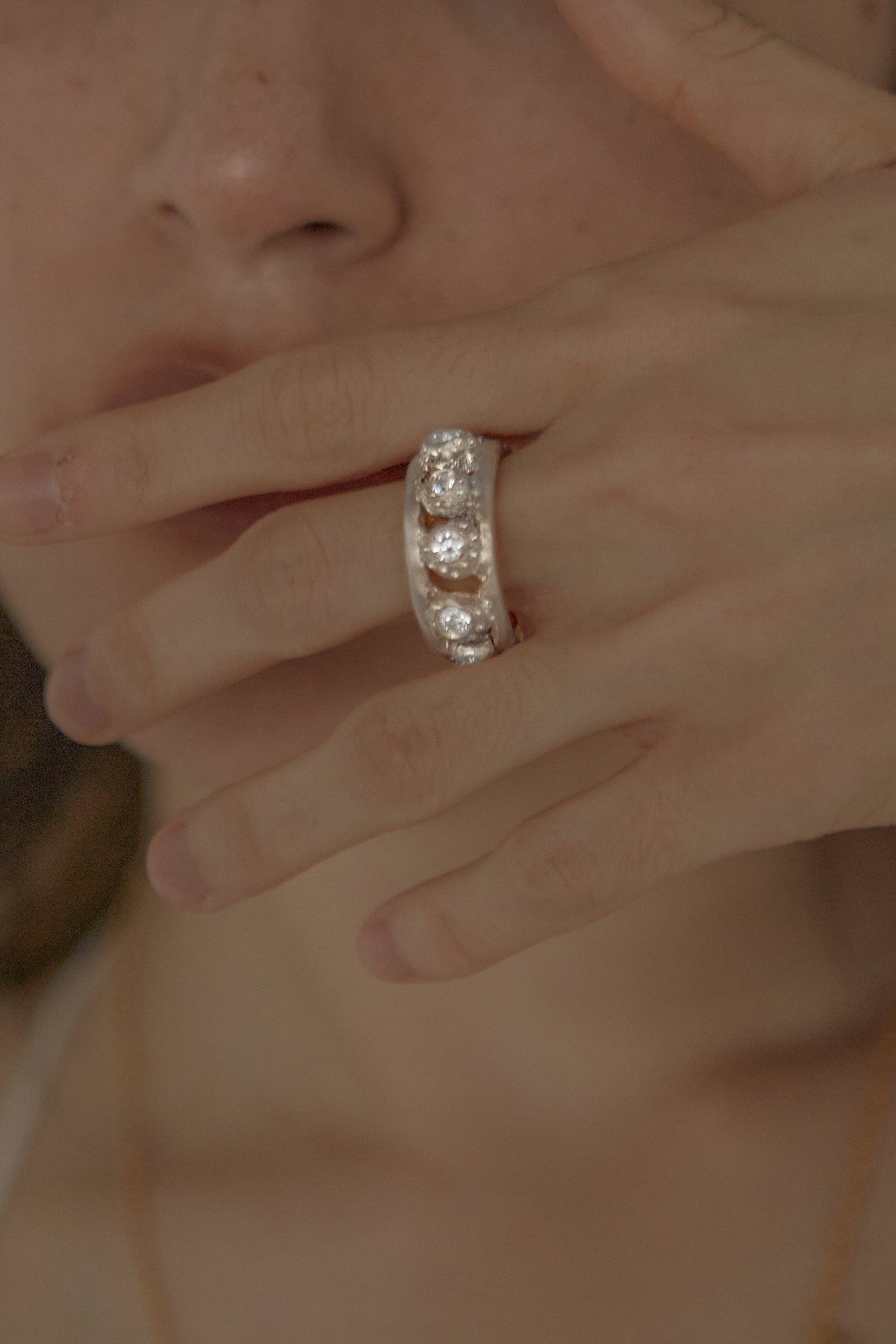 BAGUE CHANDELIER_ARGENT