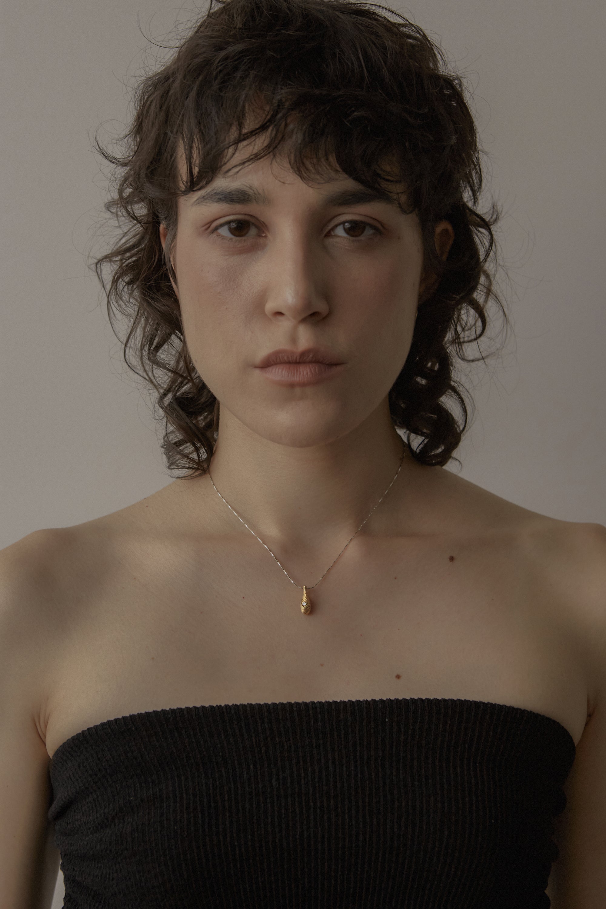 COLLIER ALLUMETTE_OR