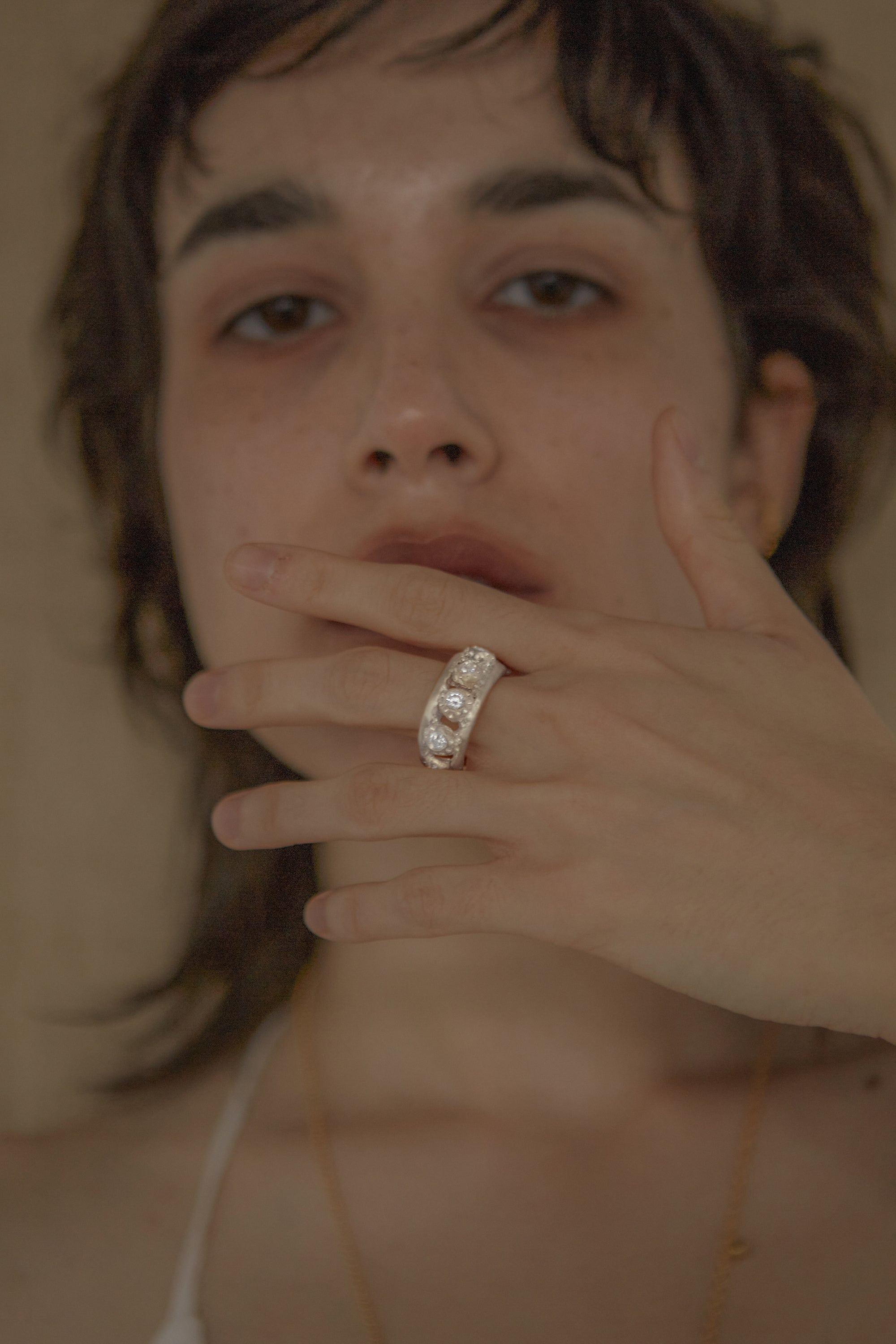 BAGUE CHANDELIER_ARGENT