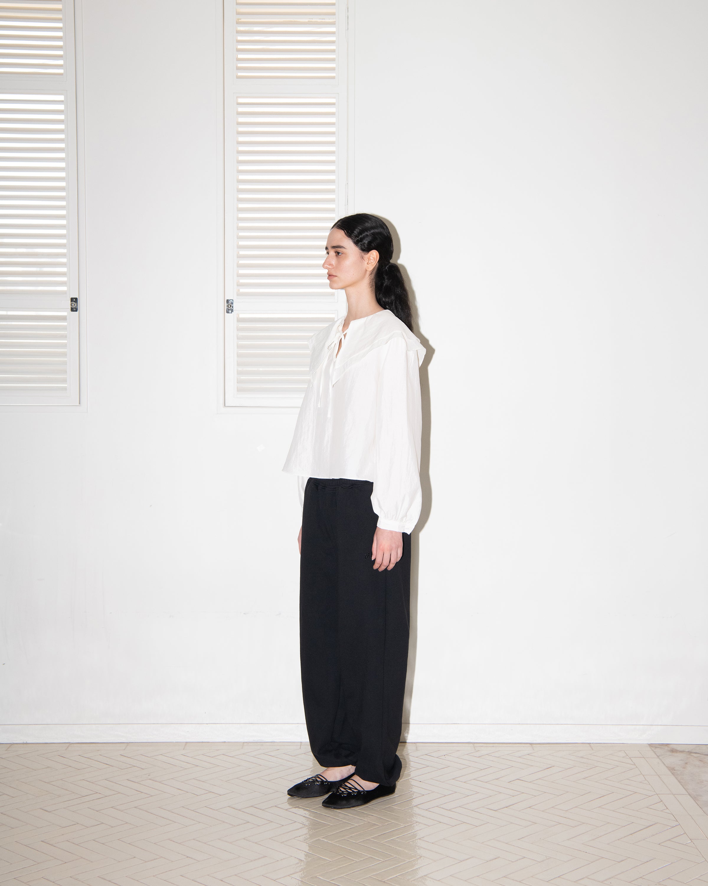 DOUBLE BIG COLLAR SAILOR BLOUSE_IVORY