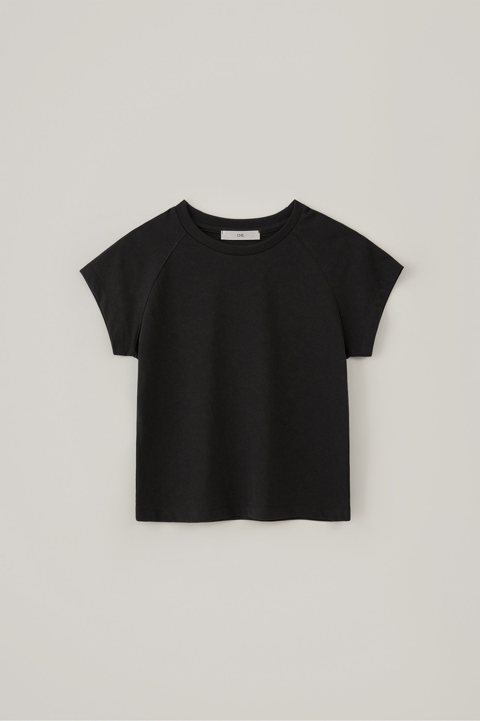 RAGLAN SHORT SLEEVE T-SHIRT_BLACK