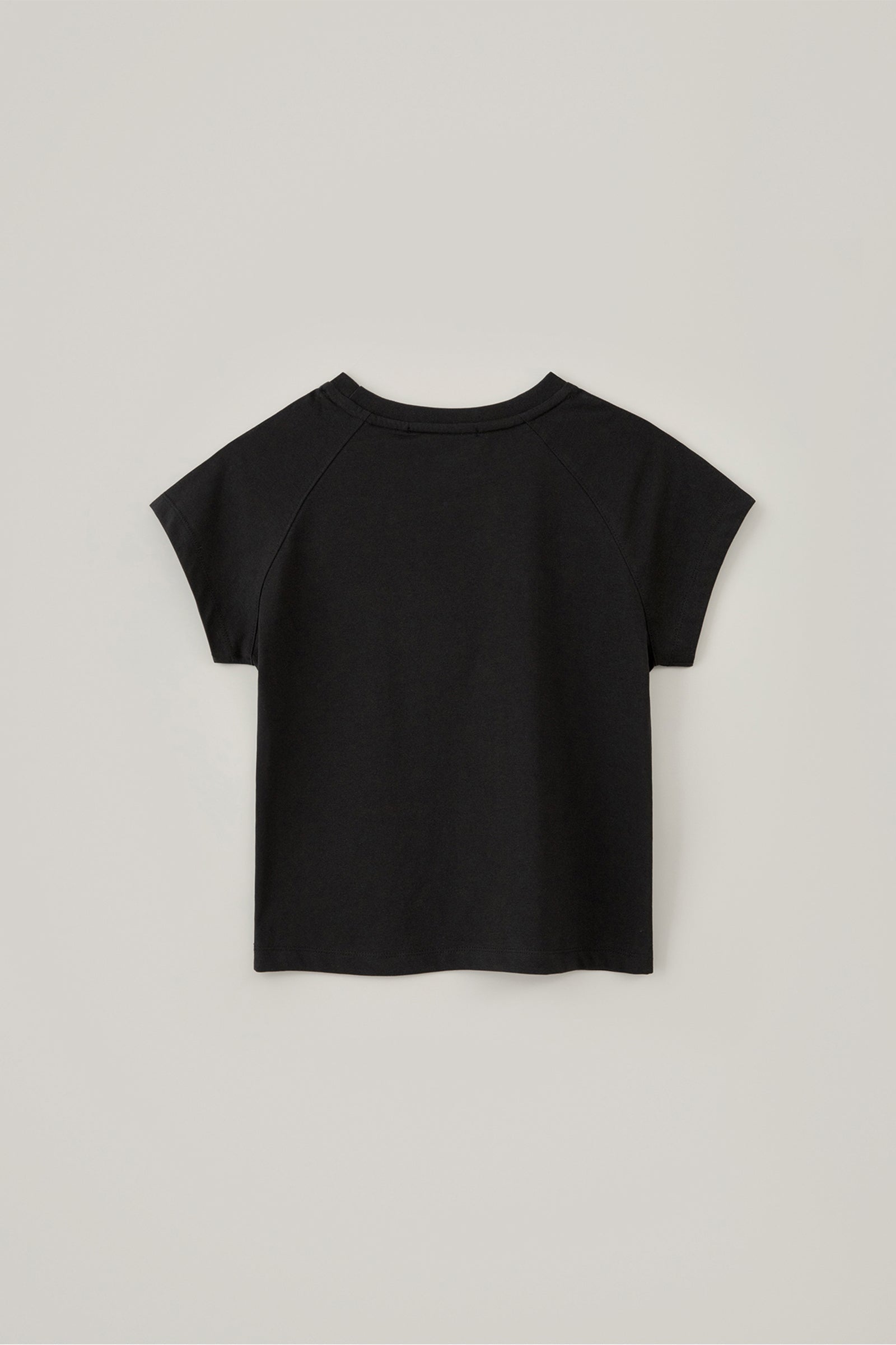 RAGLAN SHORT SLEEVE T-SHIRT_BLACK
