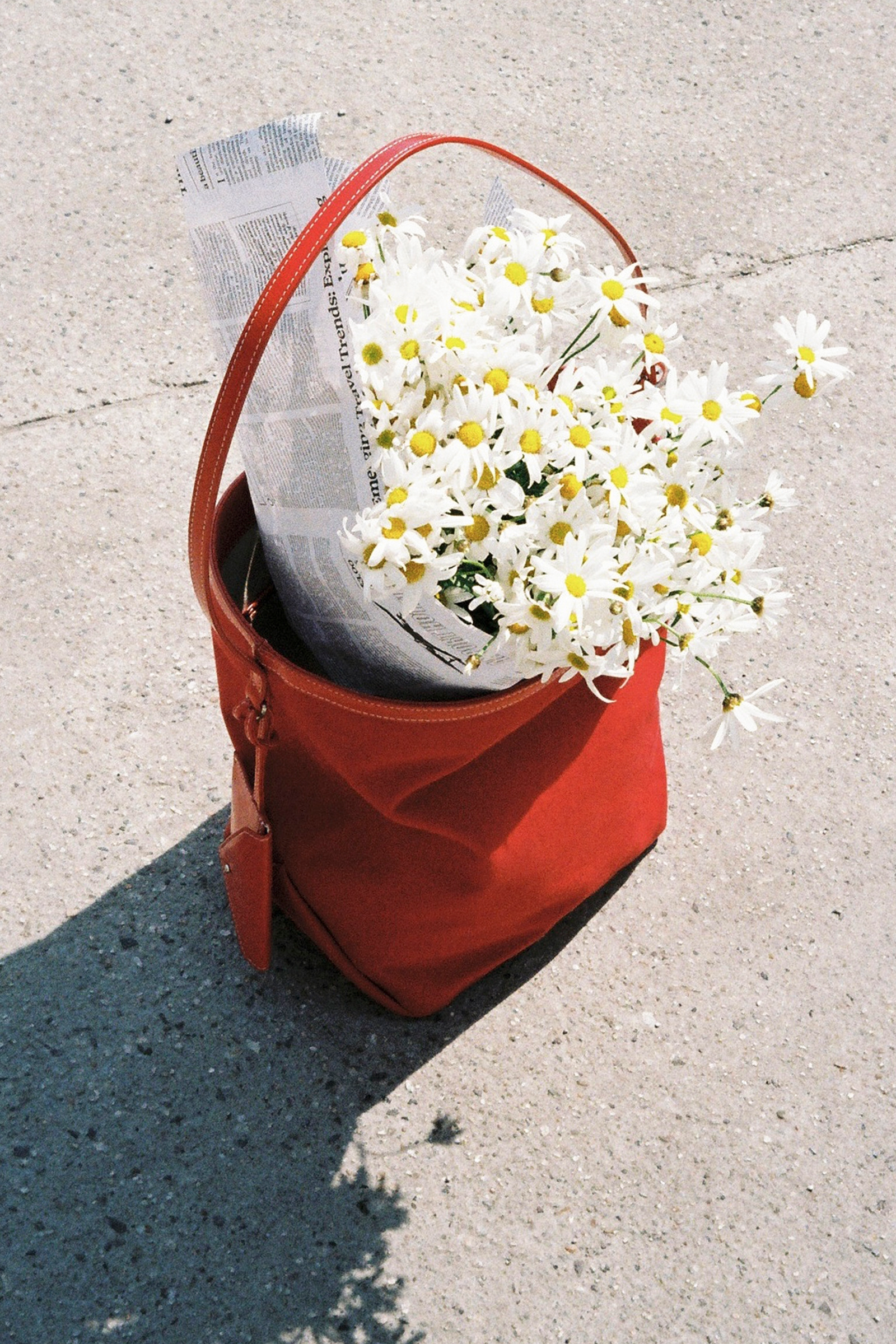 MODO 3WAY BAG_TOILE ROUGE