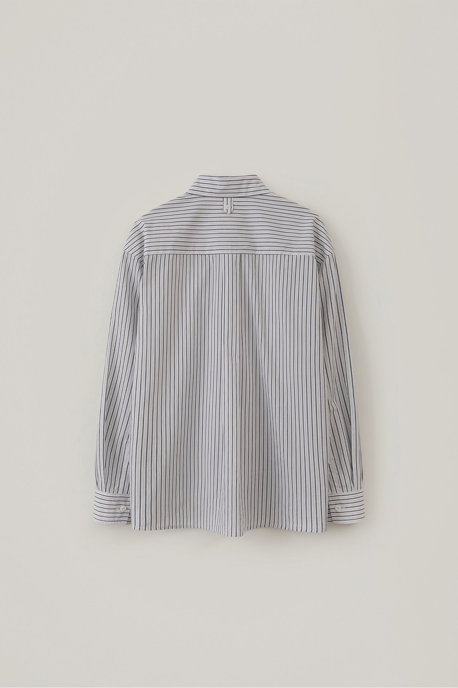 STRIPE POLE SHIRT_WHITE
