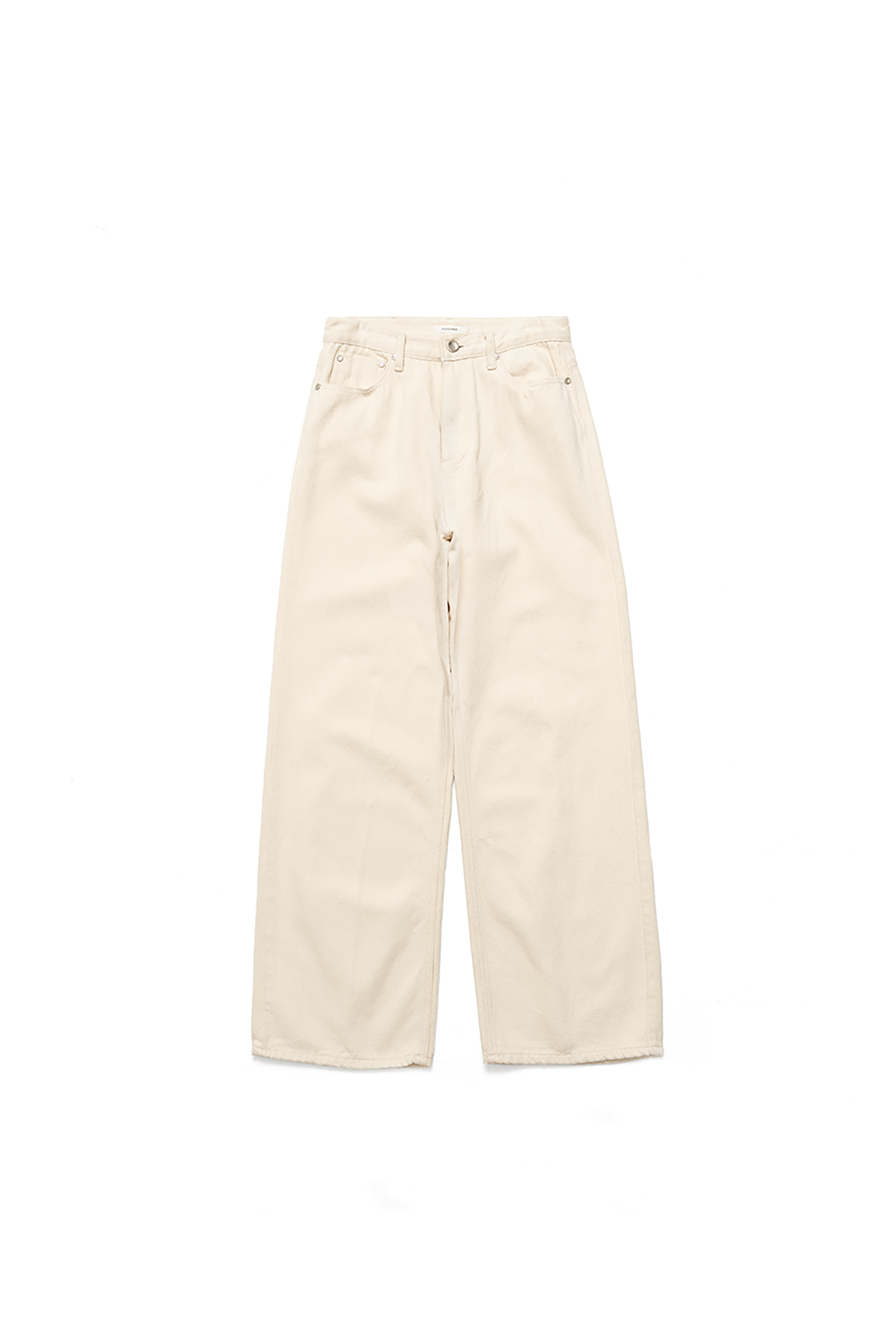 UNISEX PREMIUM STANDARD PANTS_CREAM