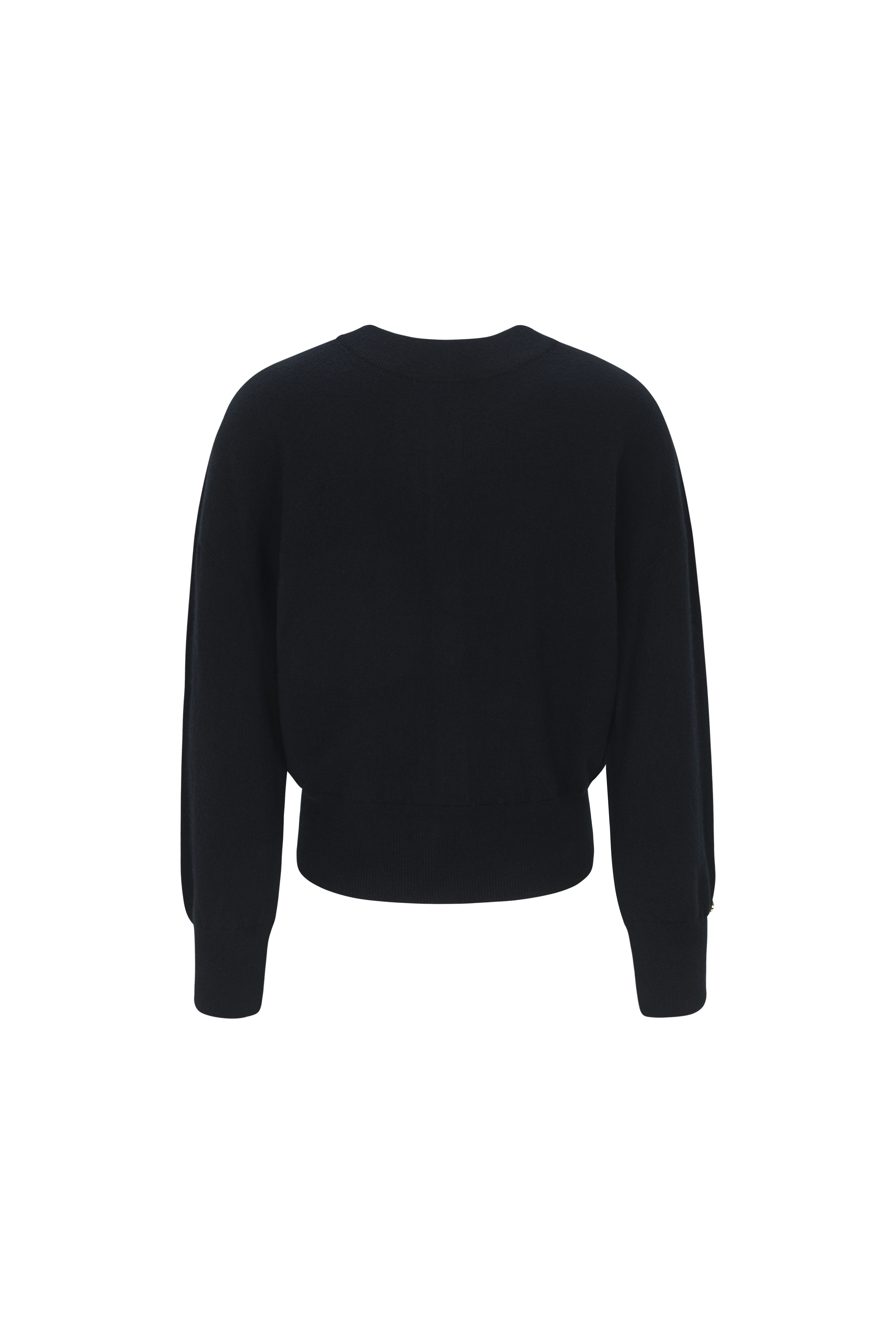 WHOLE GARMENT 2WAY KNIT_BLACK