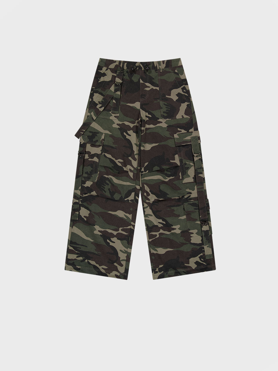 D-ring Cargo Pants_Camoflage