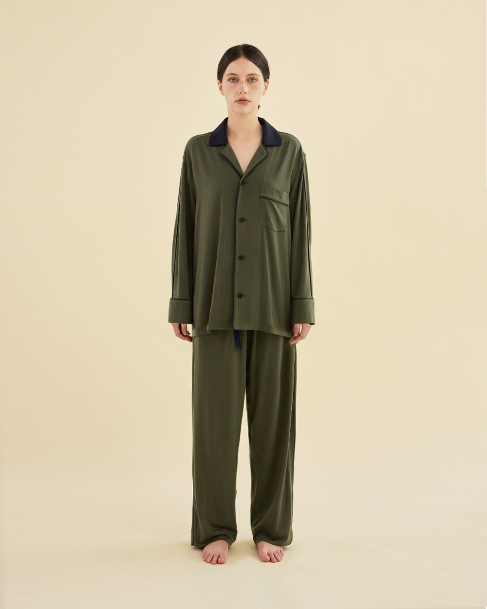 FOREST VEIL PAJAMA_GREEN