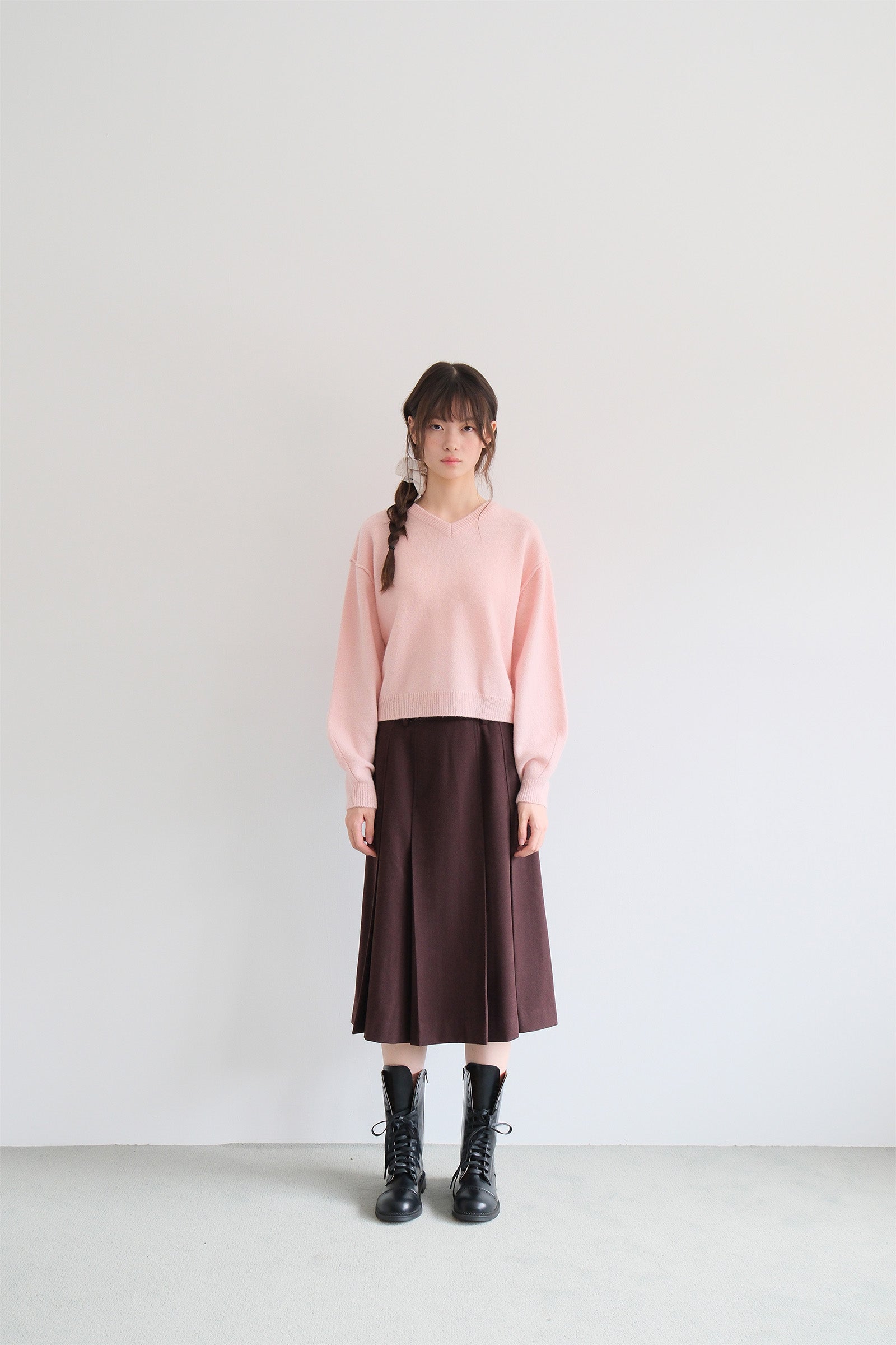 MELLOW RIBBON KNIT_PINK