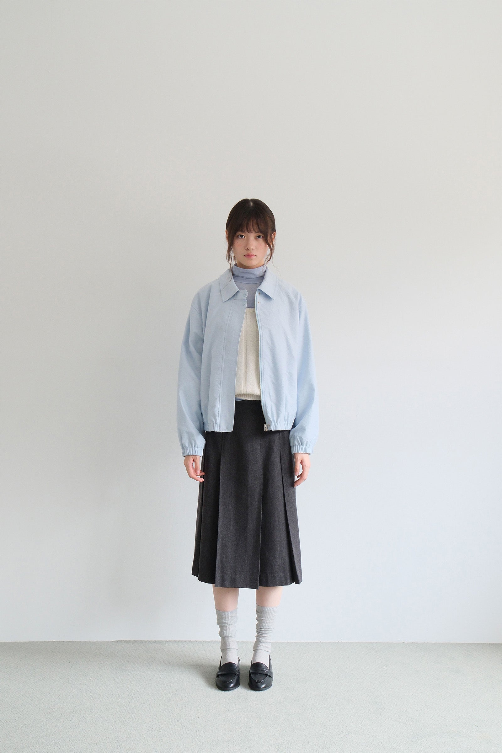 ADE BLOUSON_SKYBLUE