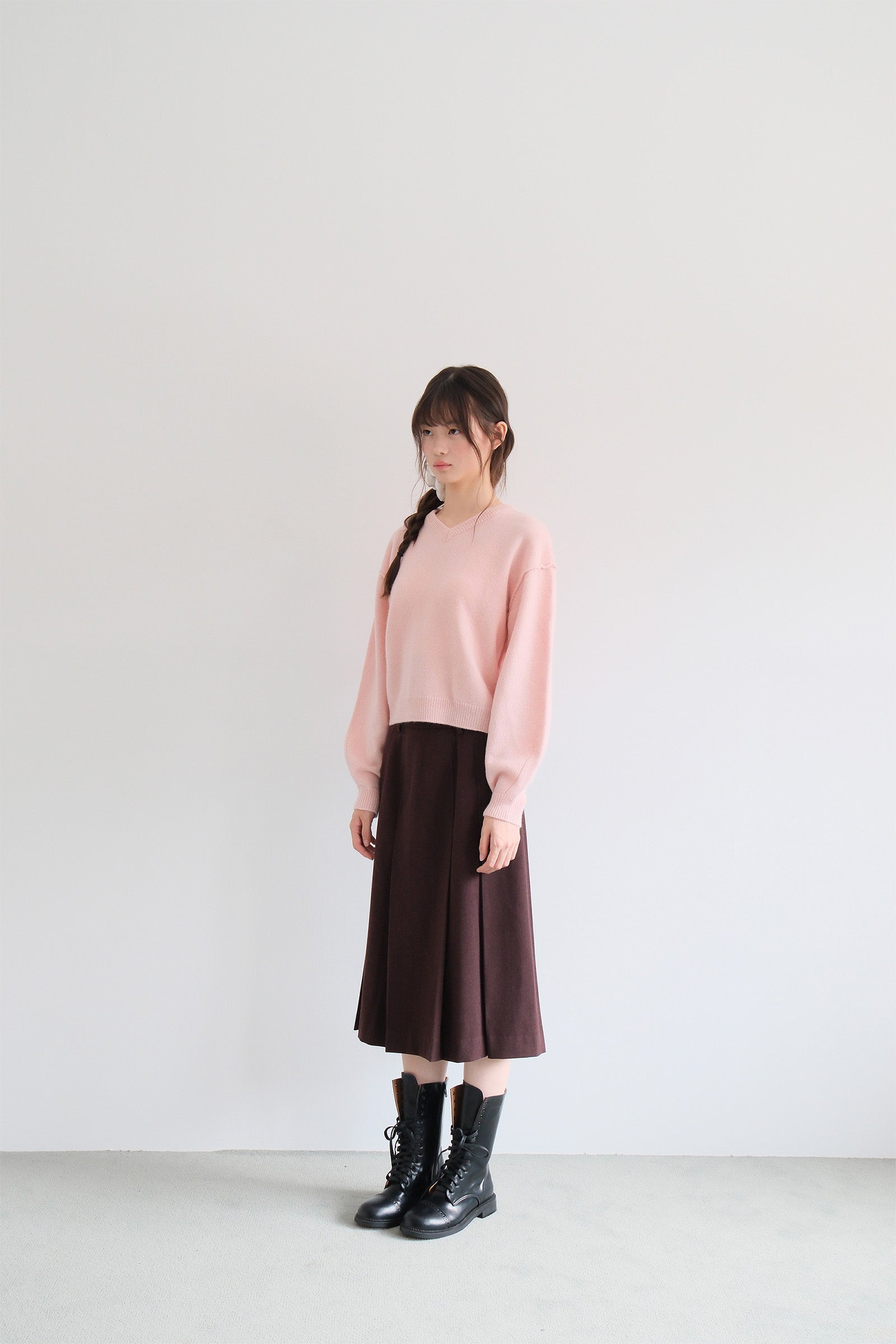 MELLOW RIBBON KNIT_PINK