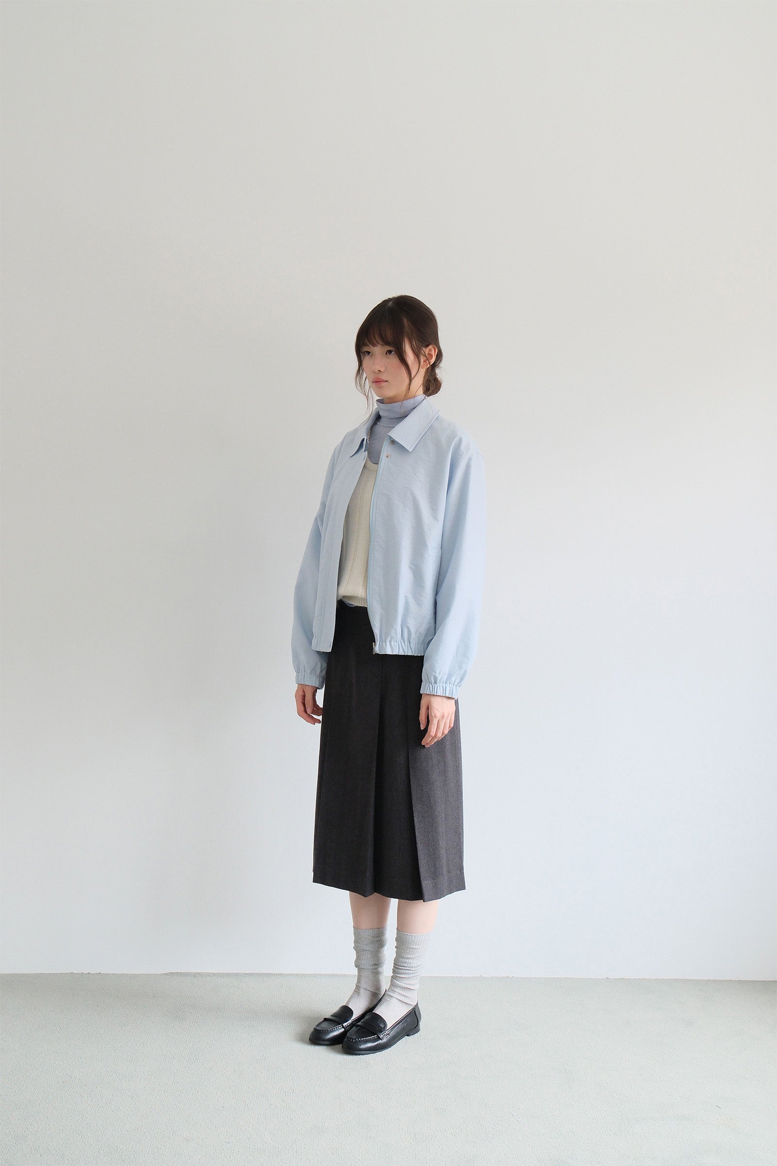 ADE BLOUSON_SKYBLUE