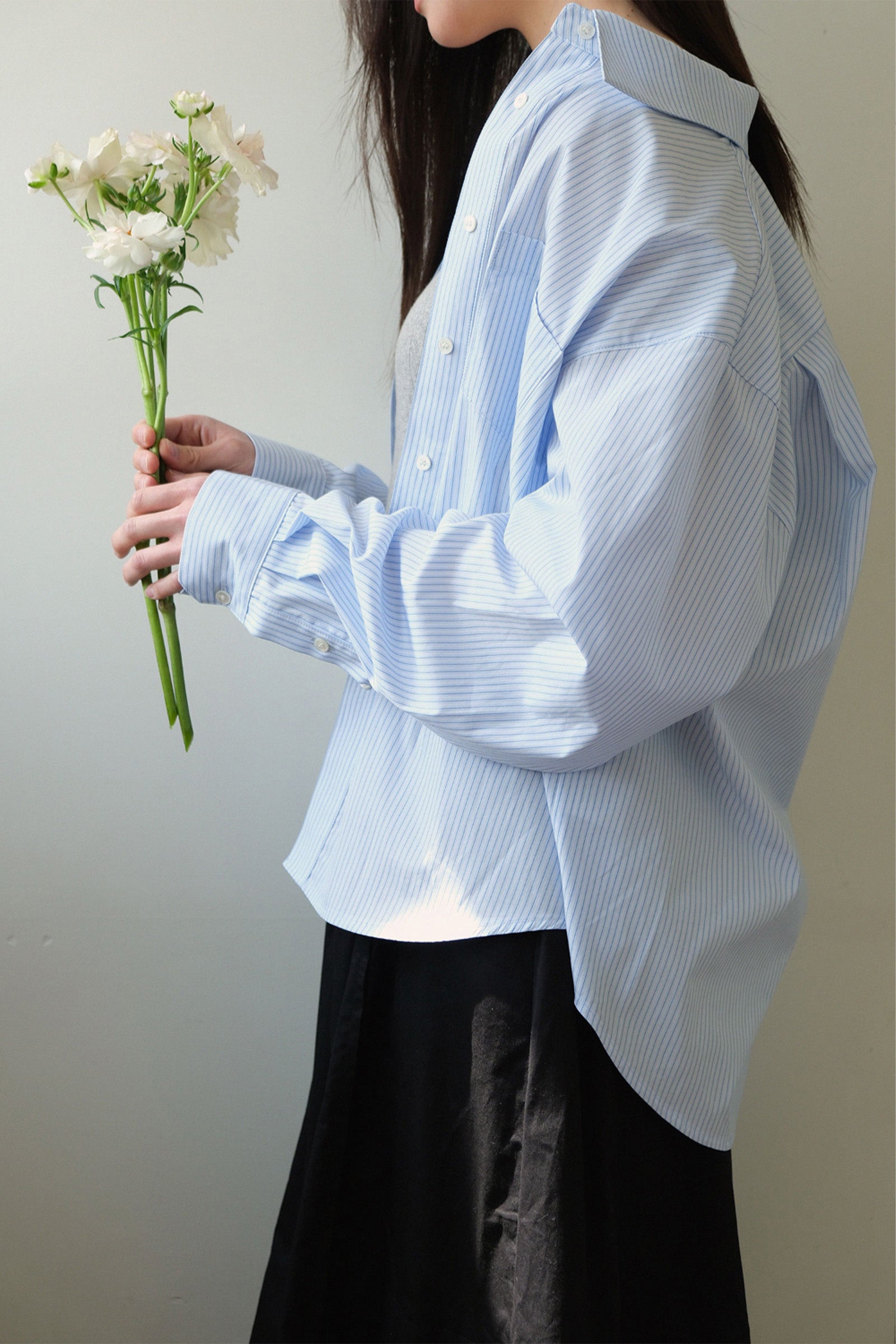 MOUI CLASSIC SHIRT _BLUE