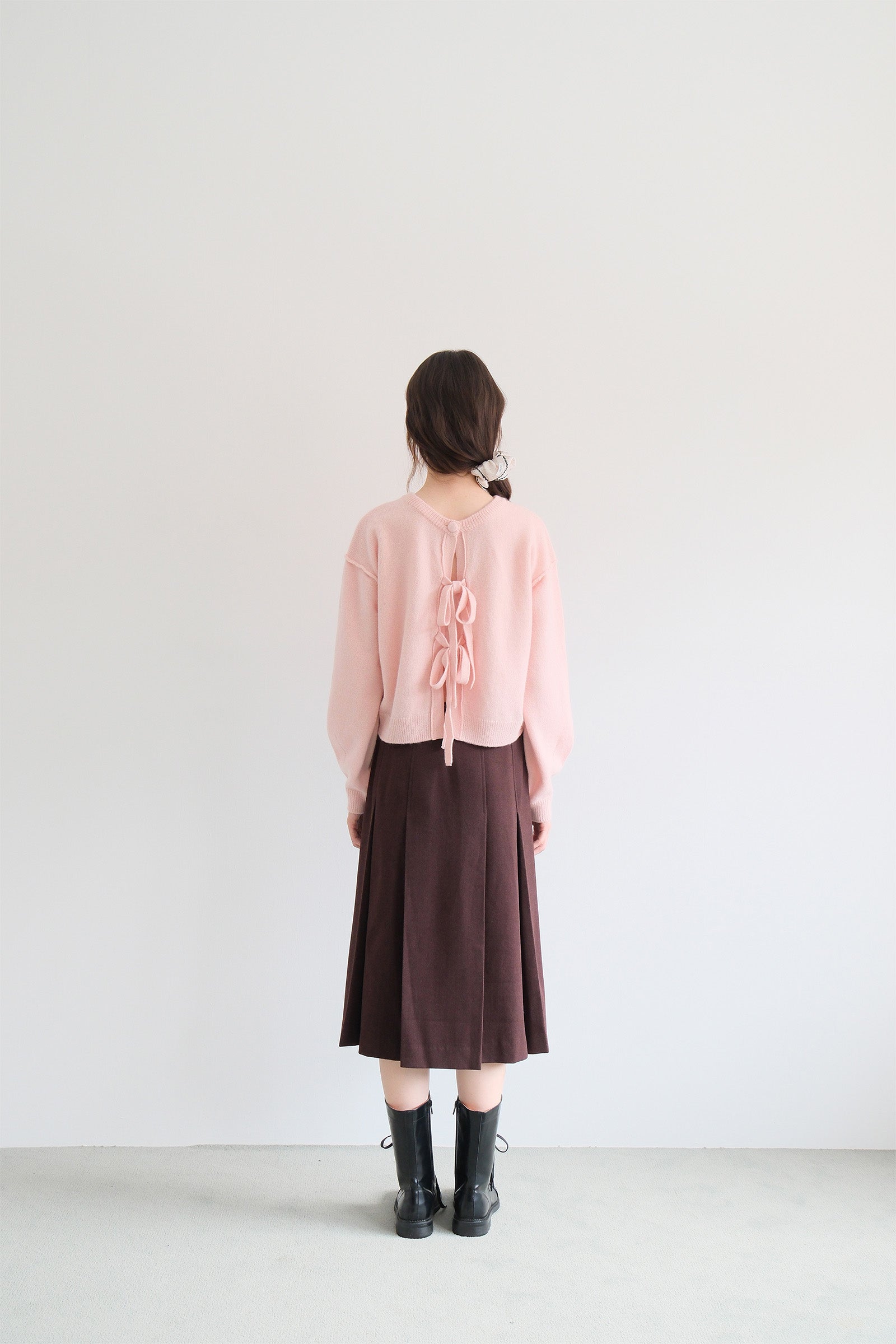 MELLOW RIBBON KNIT_PINK