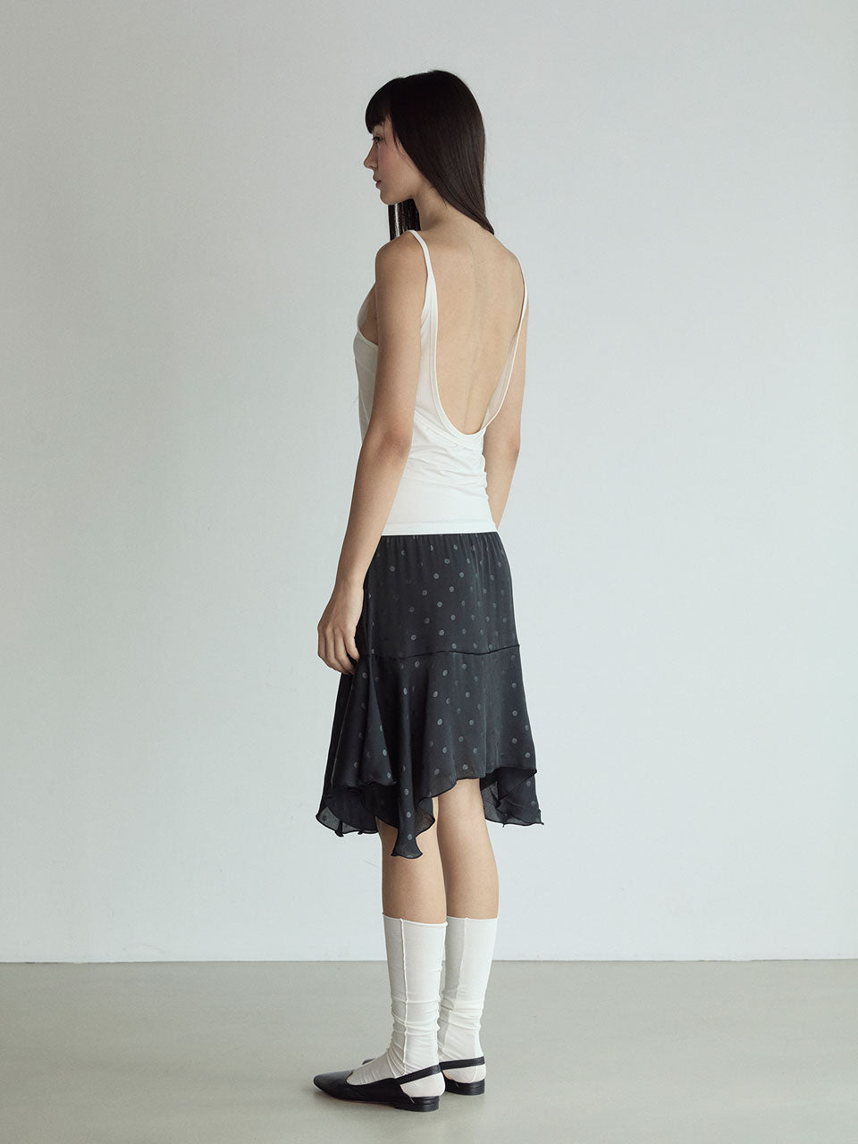 BACKLESS STRAP TOP_WHITE