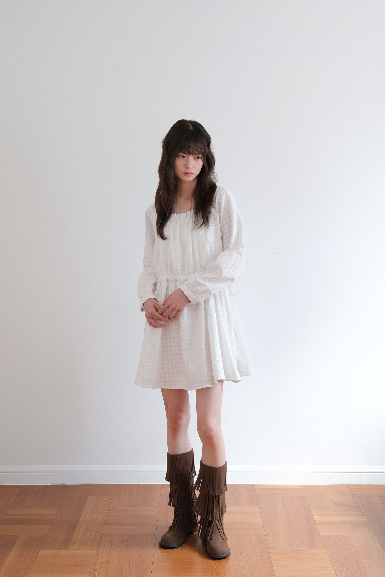 SEATTLE DRESS_WHITE