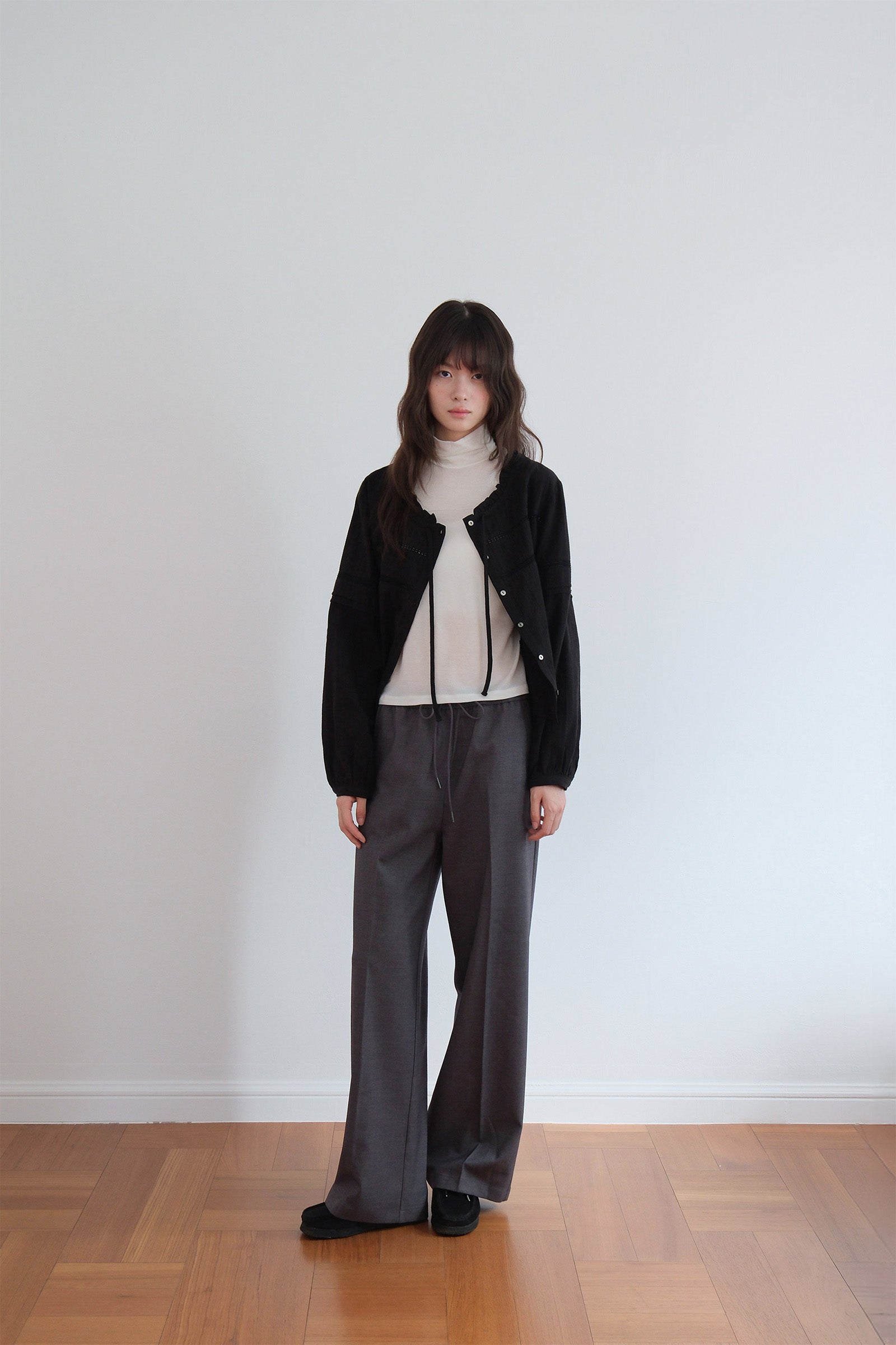 SALTY LACE BLOUSE_BLACK
