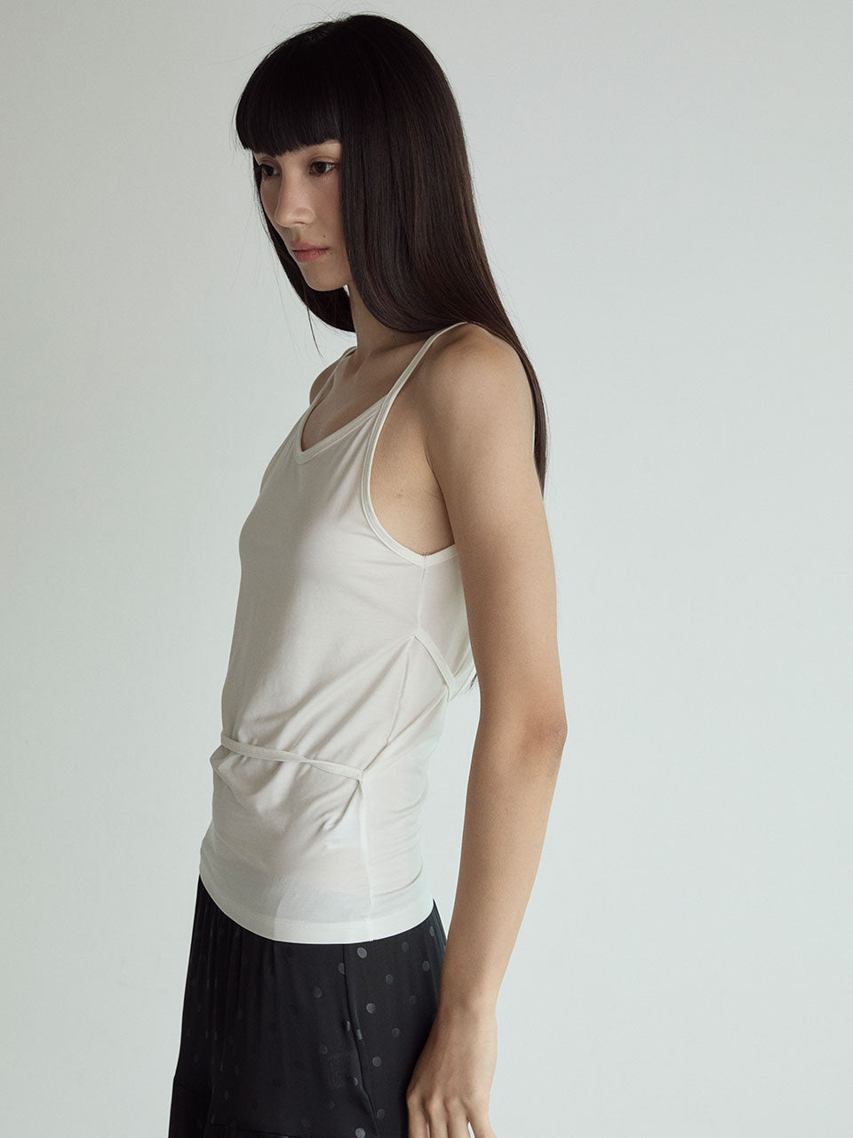BACKLESS STRAP TOP_WHITE