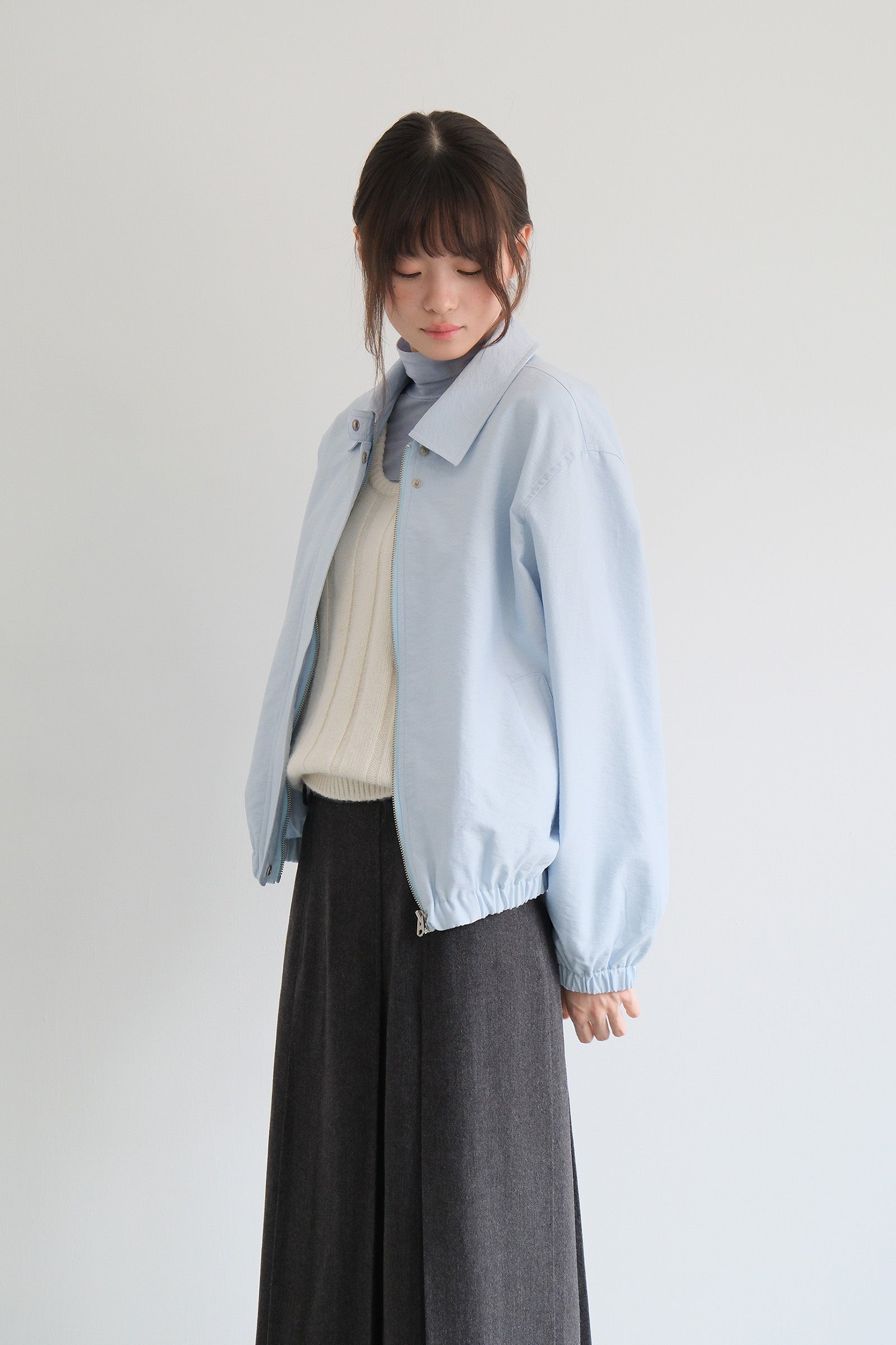 ADE BLOUSON_SKYBLUE