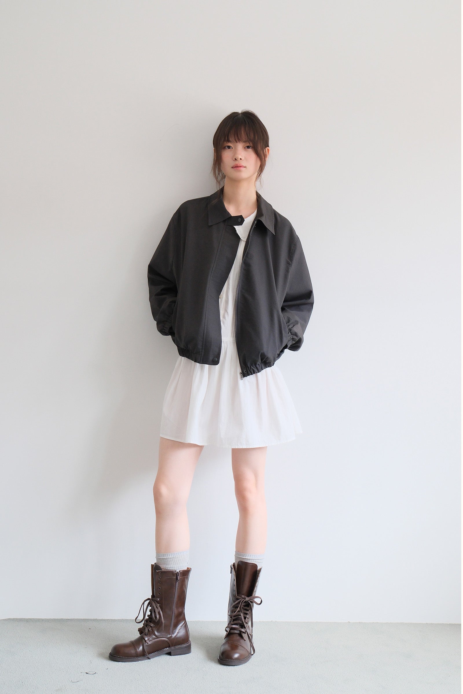 ADE BLOUSON_CHARCOAL
