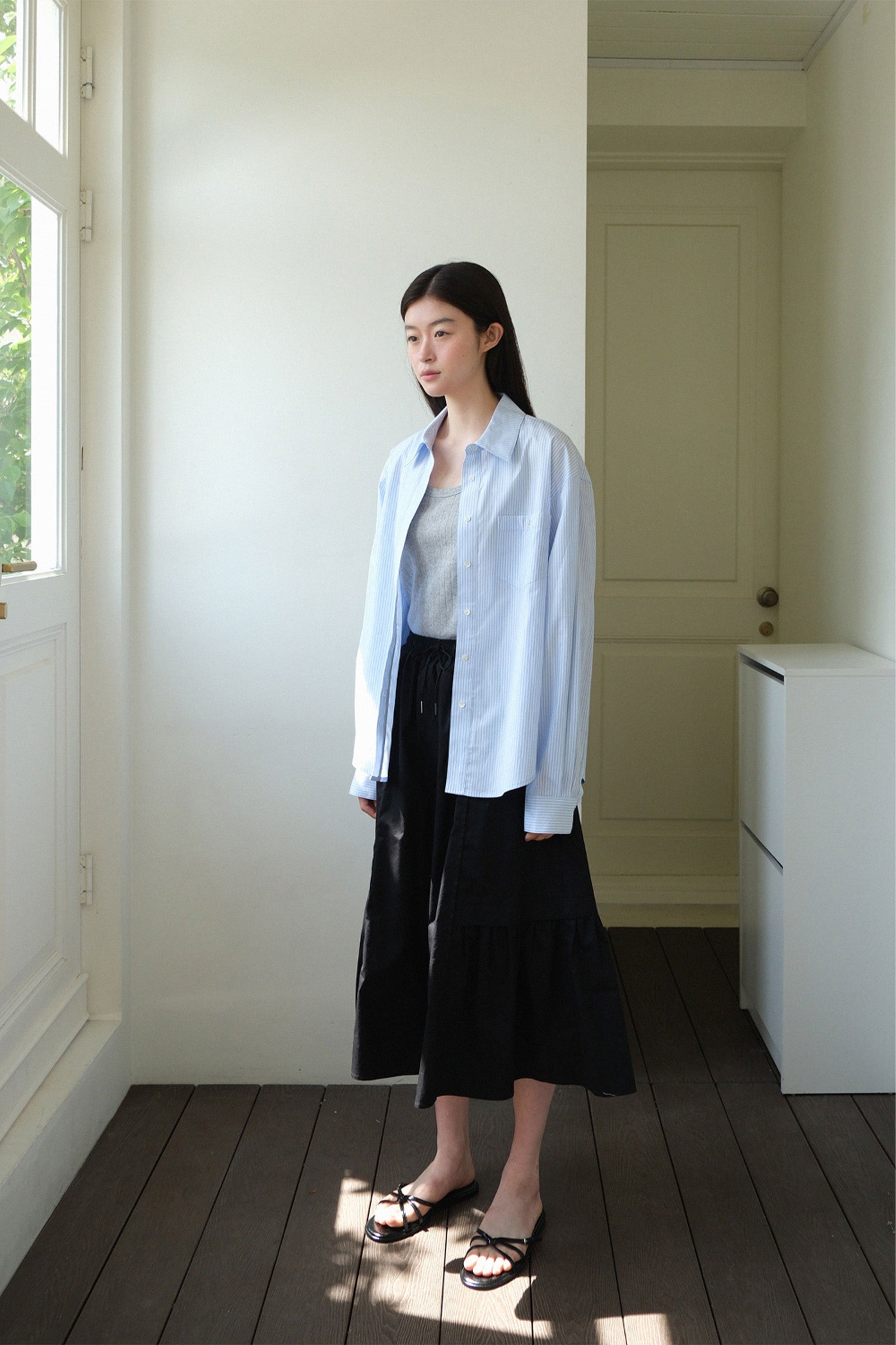 MOUI CLASSIC SHIRT _BLEU