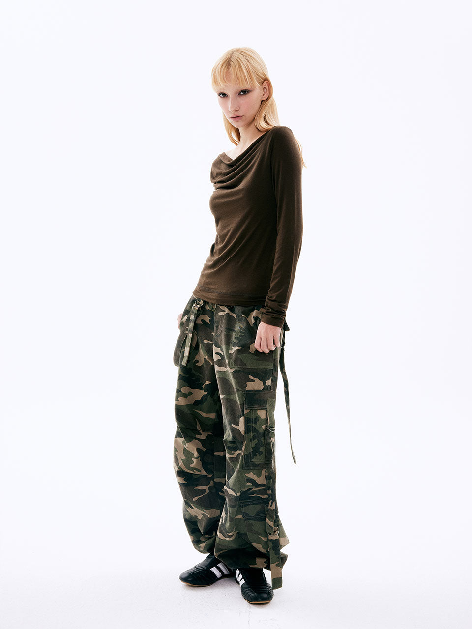 D-ring Cargo Pants_Camoflage