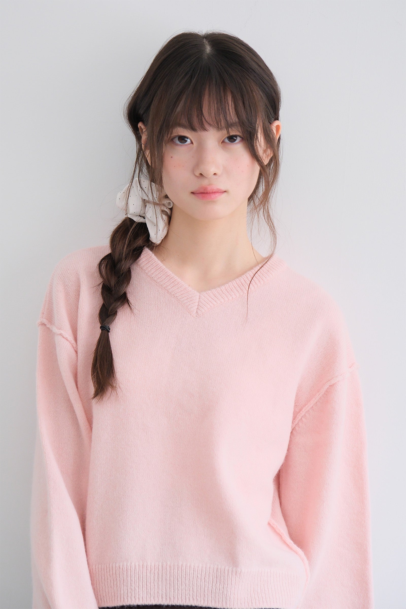 MELLOW RIBBON KNIT_PINK