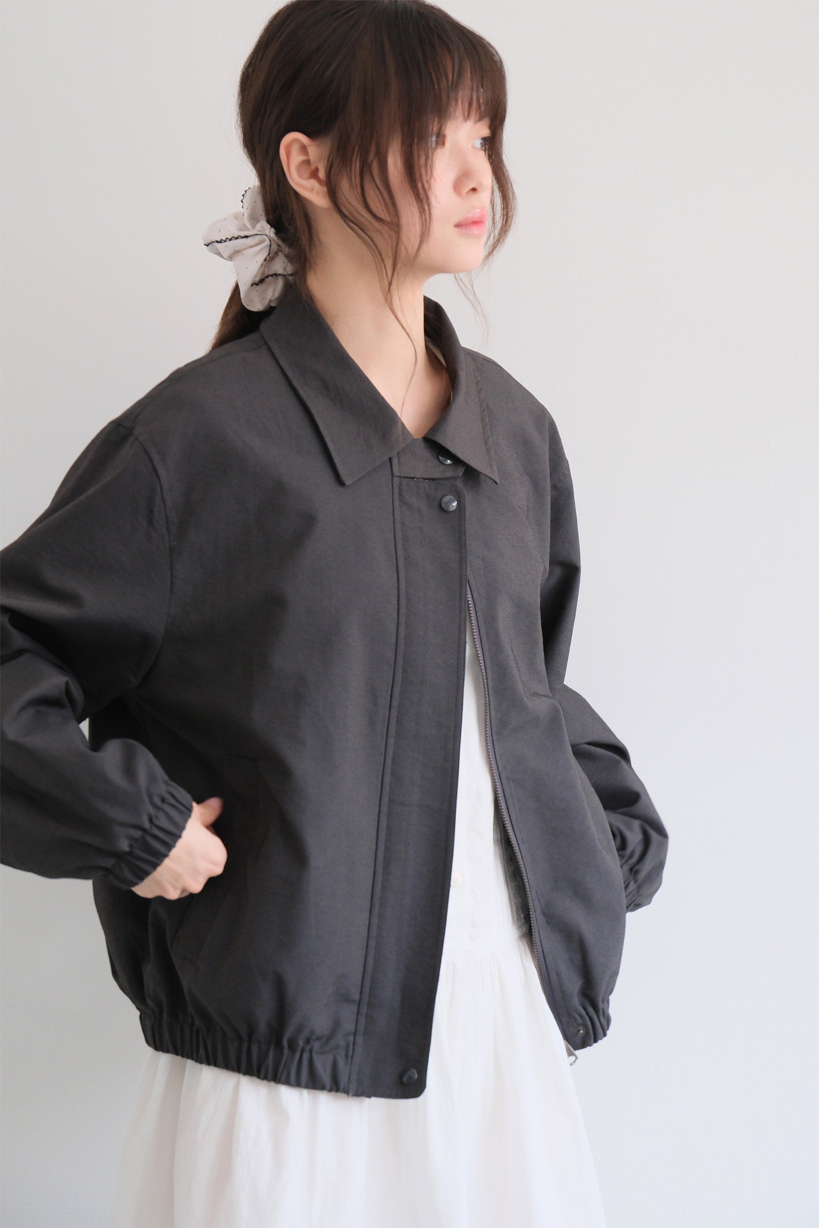ADE BLOUSON_CHARCOAL