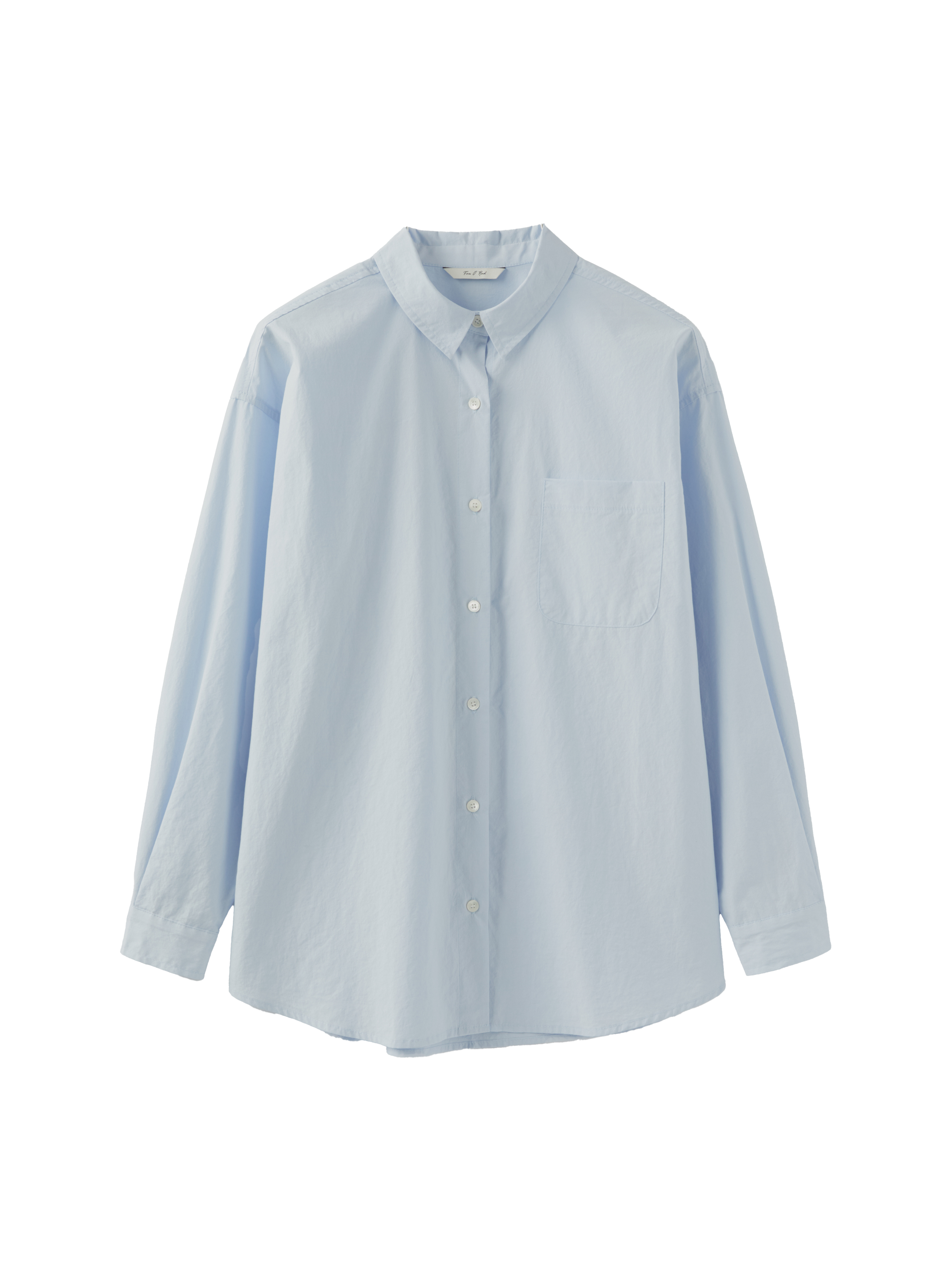 UNBALANCE SHIRT_LIGHT BLUE