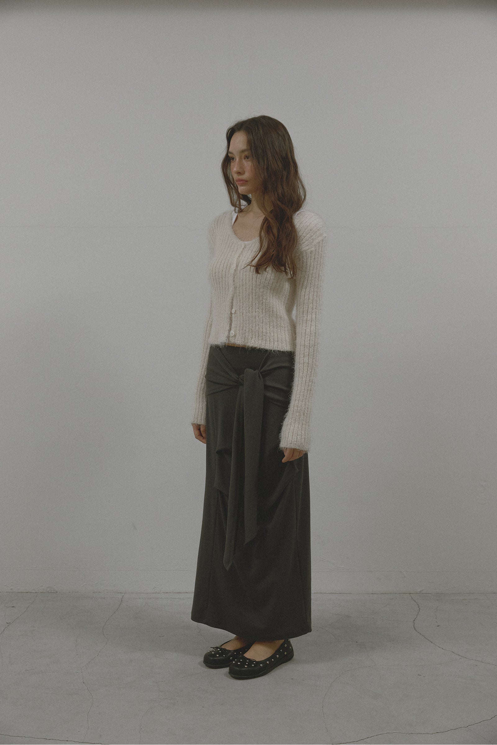 MELLOW FUR CARDIGAN_IVORY