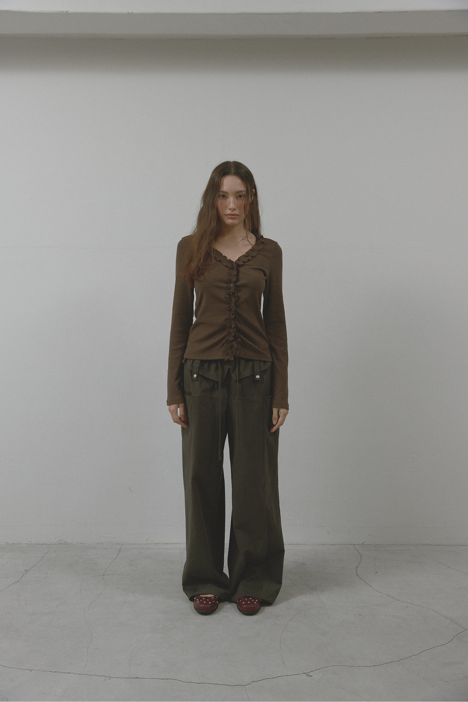CASUAL UTILITY WIDE PANTS_CHARCOAL