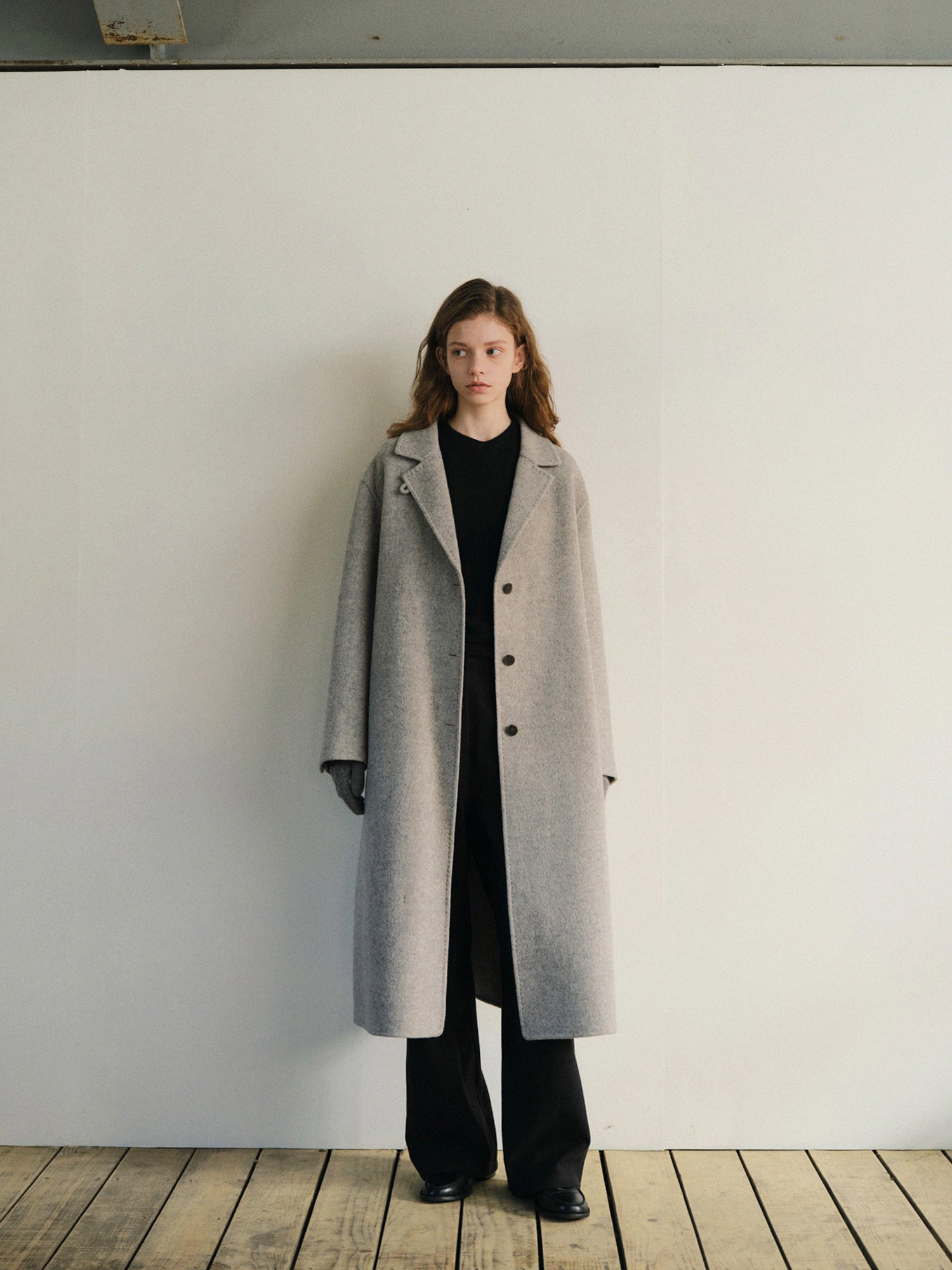 BRANDON ZIBELLINATO HANDMADE COAT_LIGHT GREY