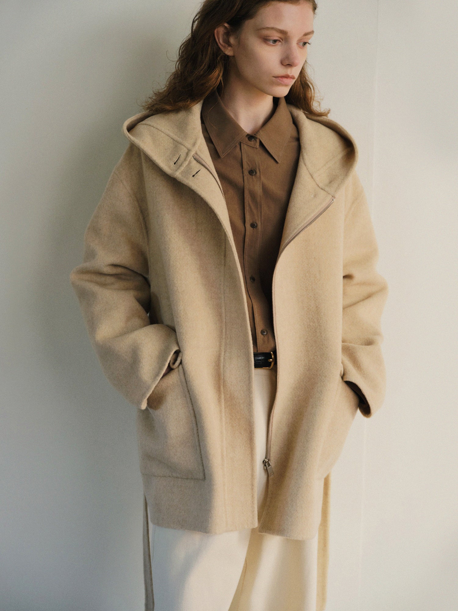 CASHMERE PREAU HANDMADE COAT_LIGHT BEIGE