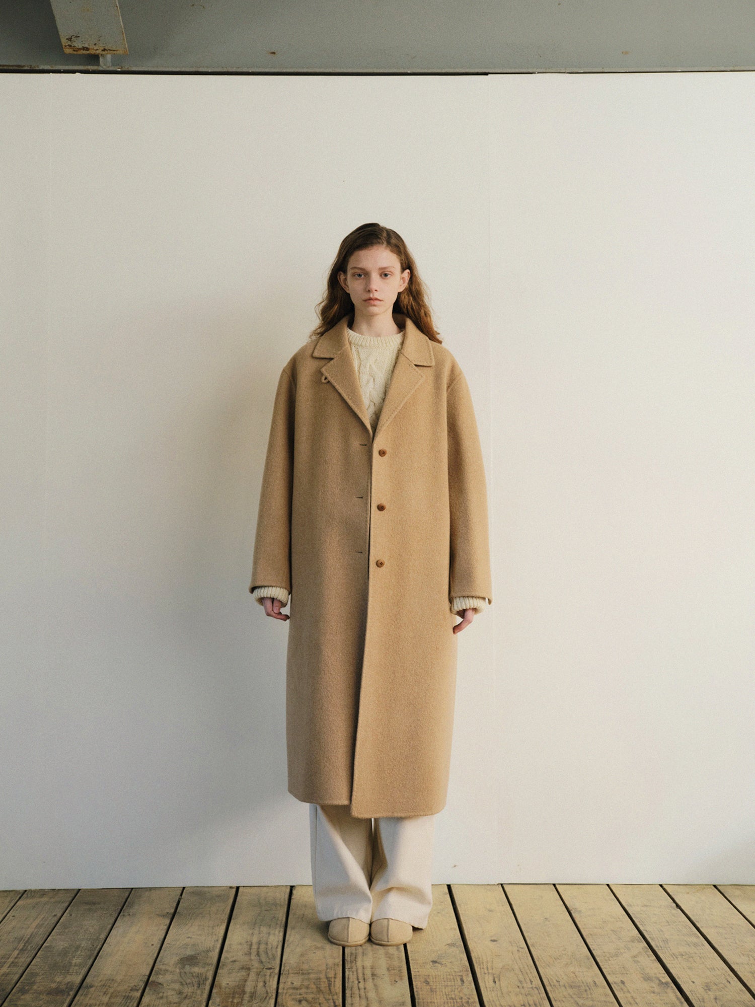 BRANDON ZIBELLINATO HANDMADE COAT_CAMEL