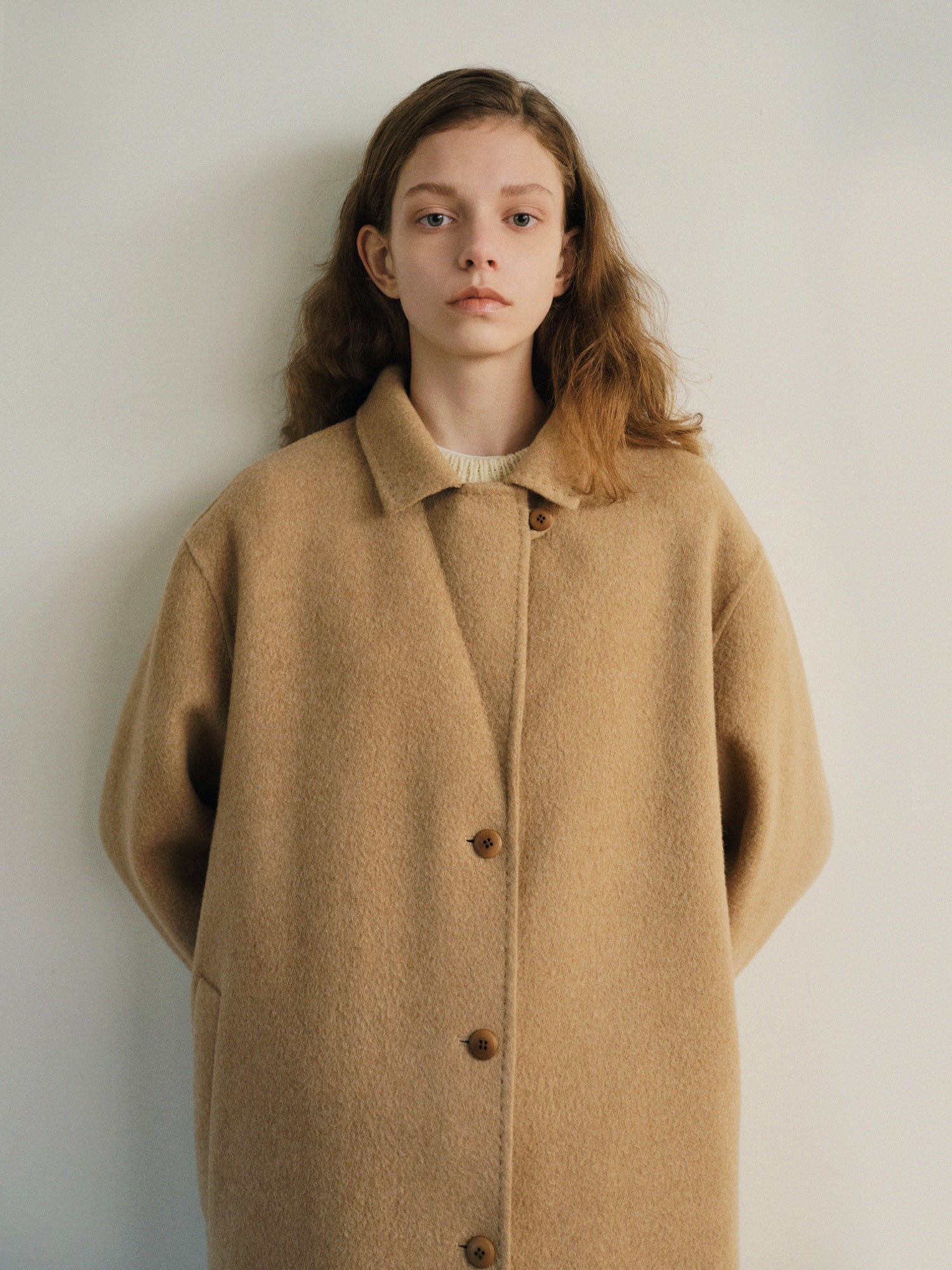 BRANDON ZIBELLINATO HANDMADE COAT_CAMEL