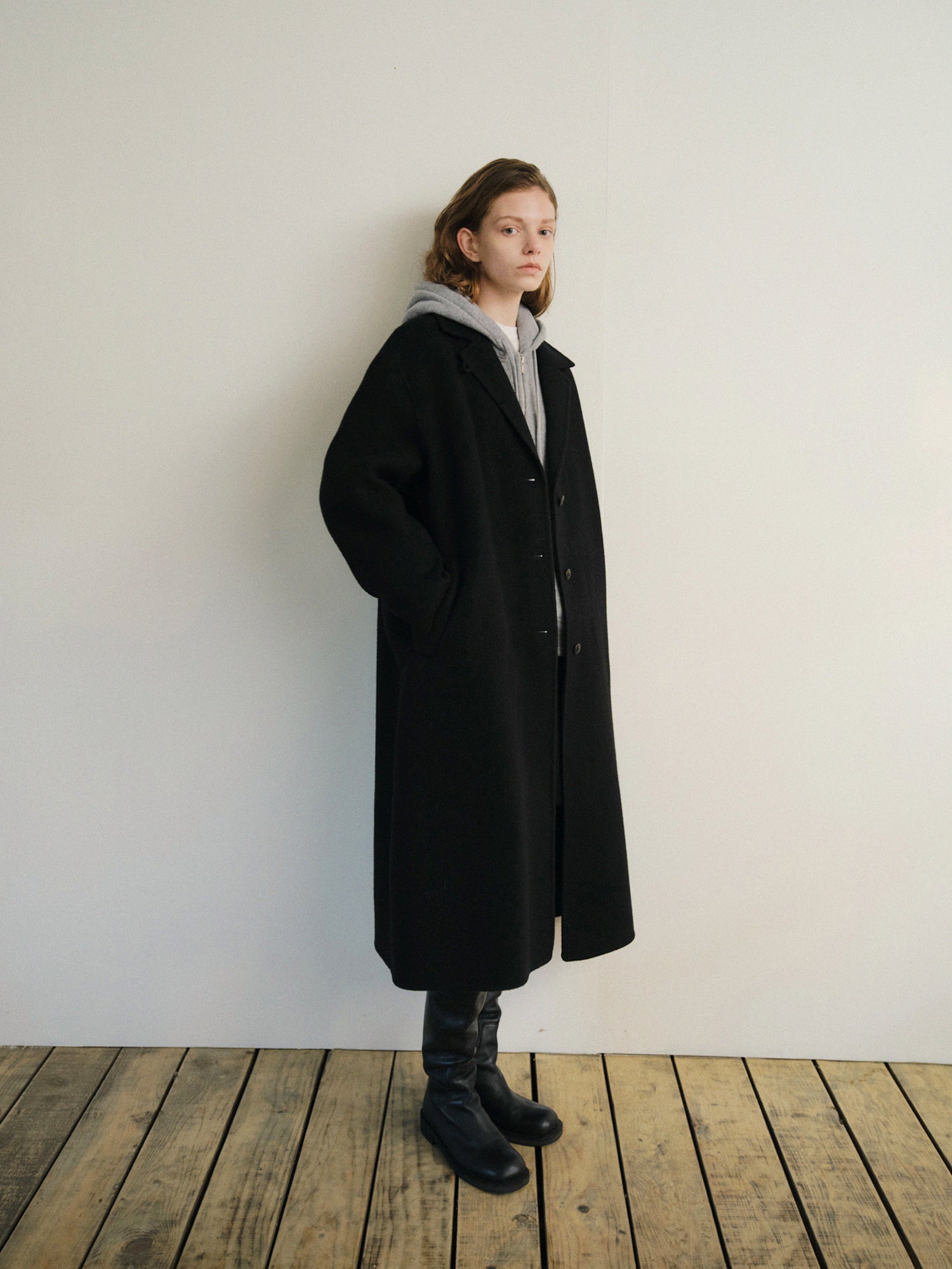 BRANDON ZIBELLINATO HANDMADE COAT_BLACK