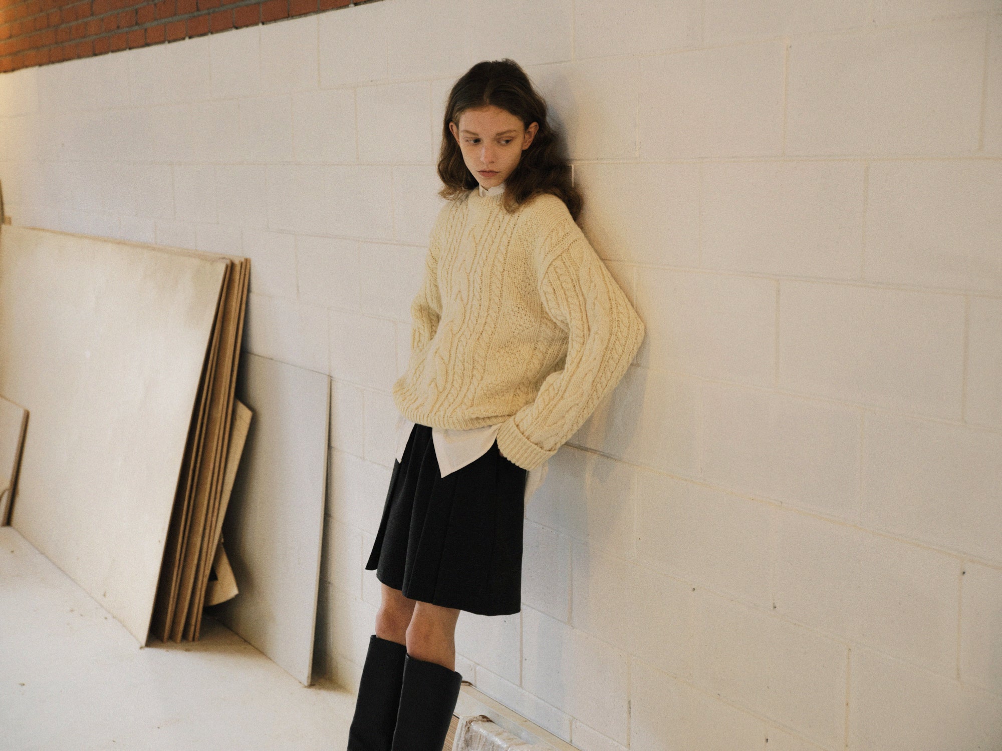 MONTGOMERY WOOL KNIT_CREAM