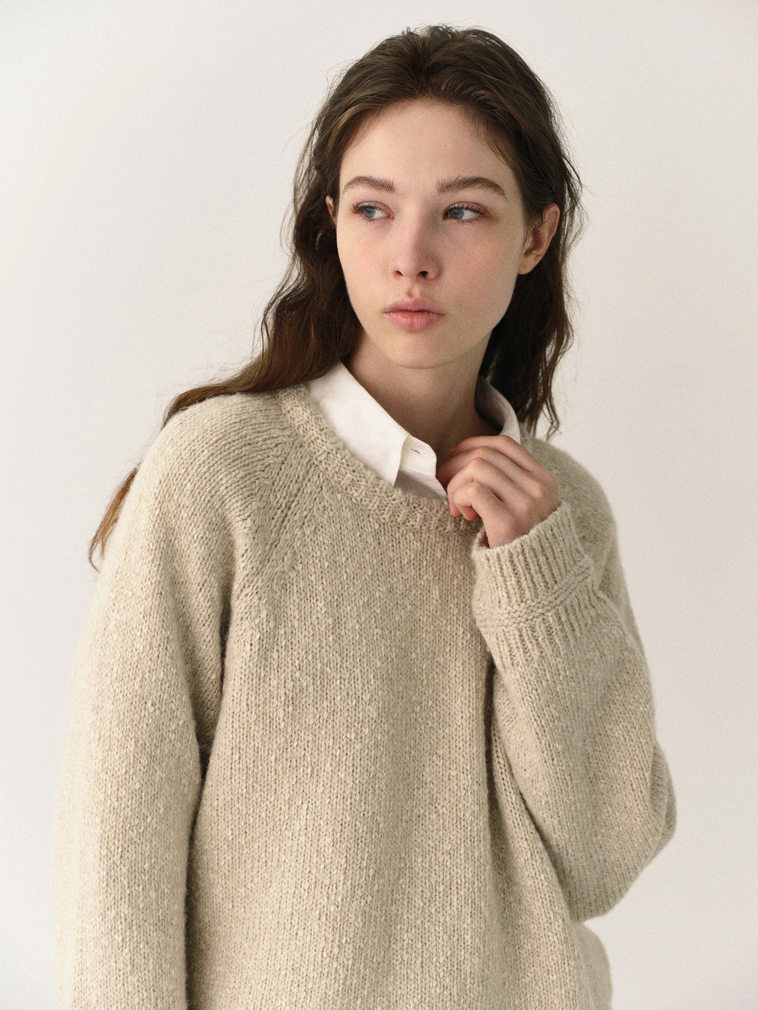 MARSEILLE ALPACA KNIT_OATMEL