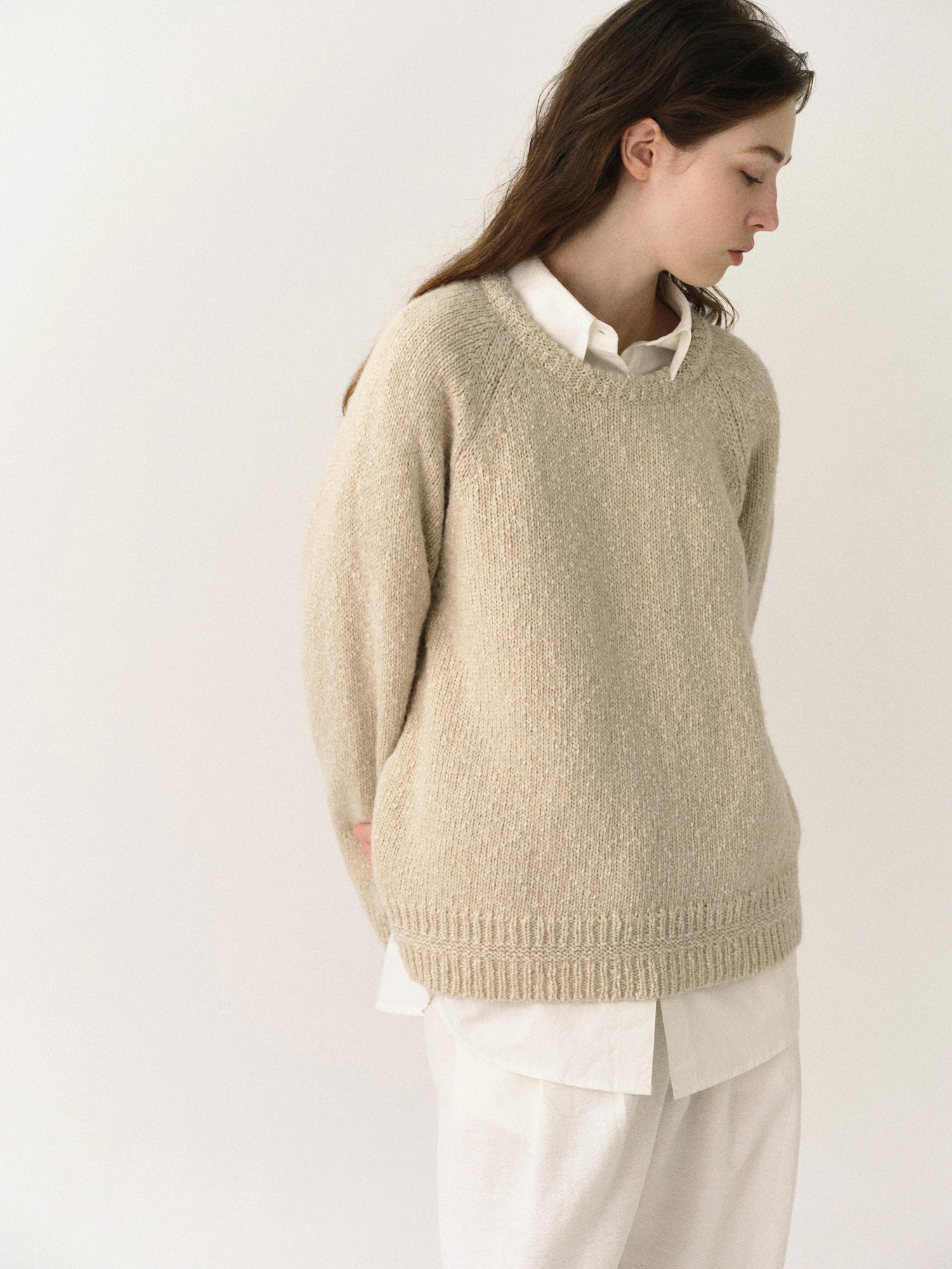 MARSEILLE ALPACA KNIT_OATMEL