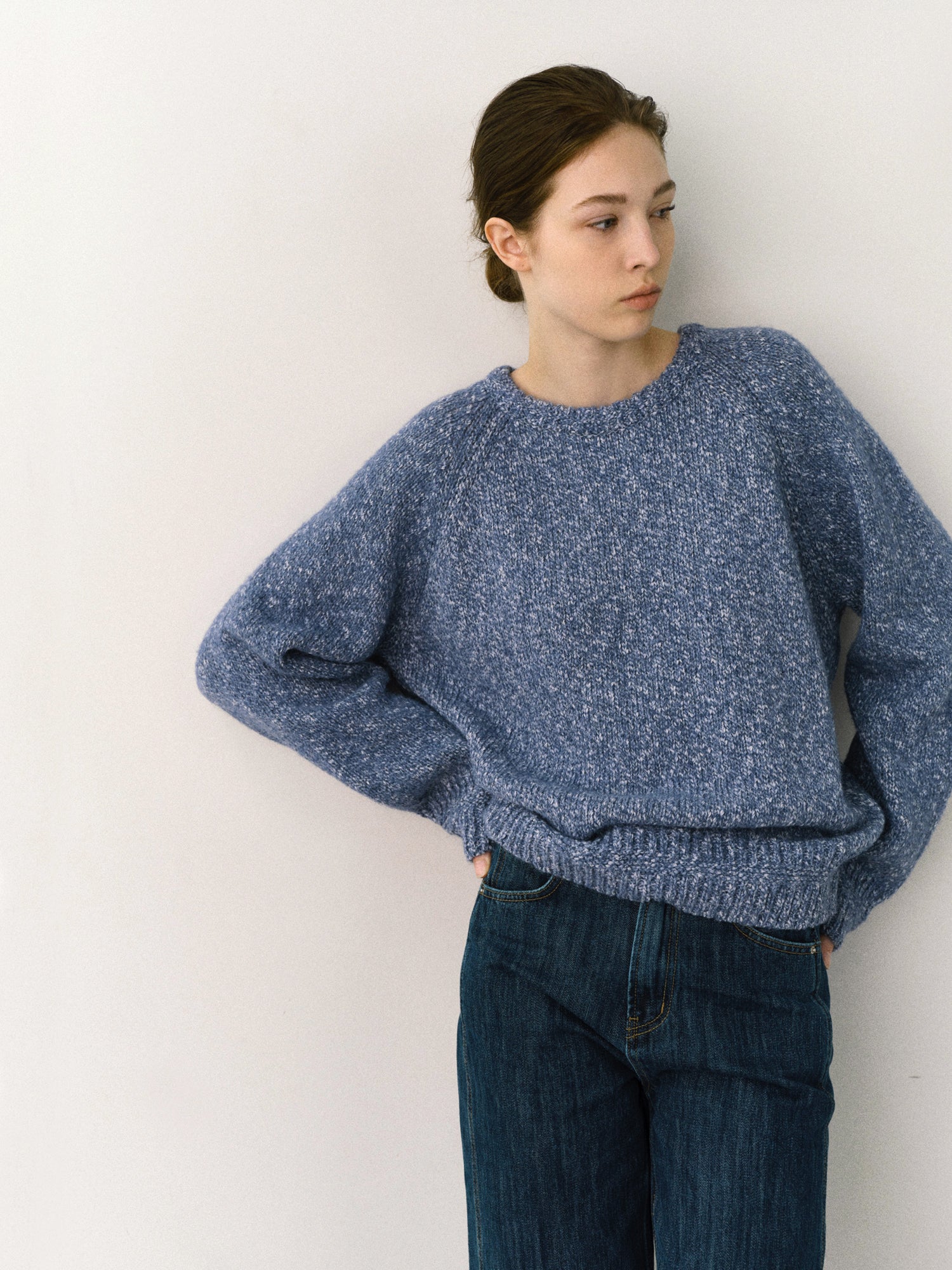 MARSEILLE ALPACA KNIT_BLEU