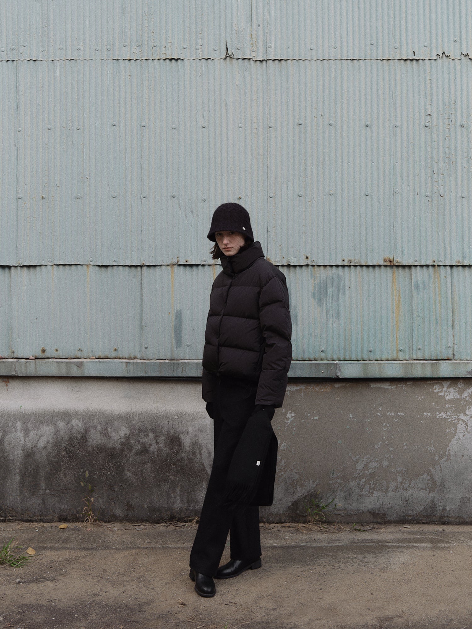 KOYO SHORT PADDED JACKET_NOIR