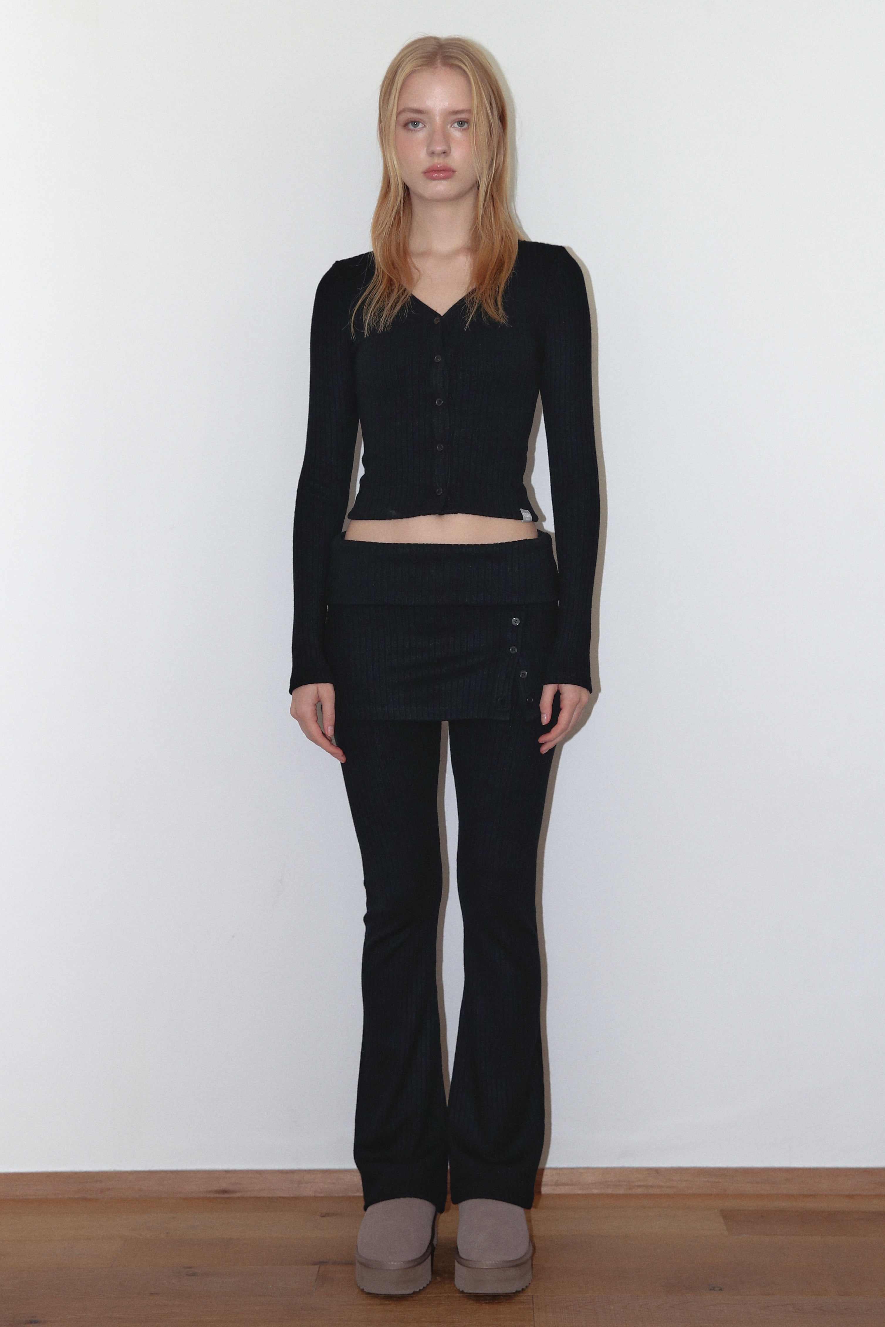 AS BASIC PANTS&SKIRT FW VER_BLACK