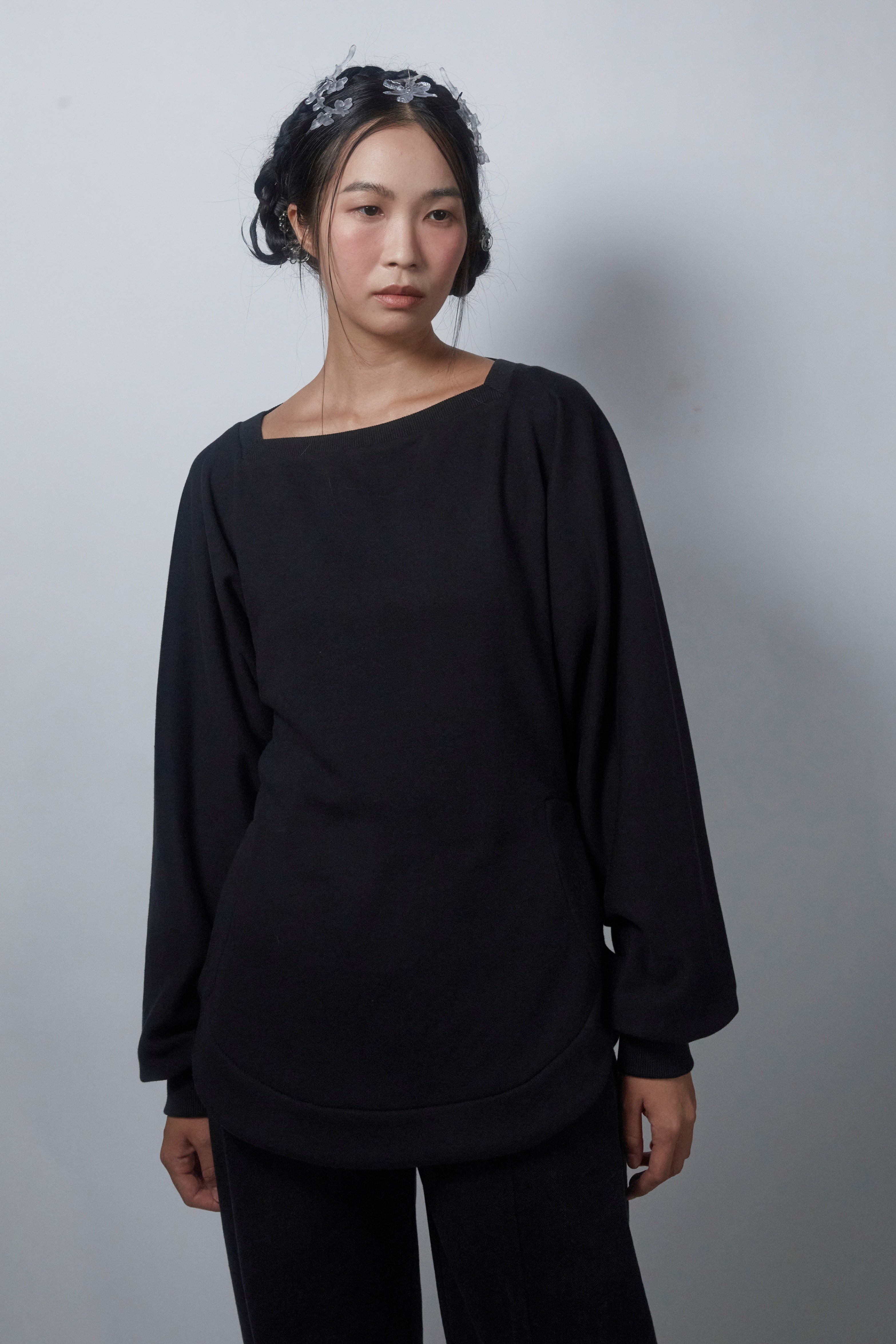 DANGUI SWEATSHIRTS_BLACK